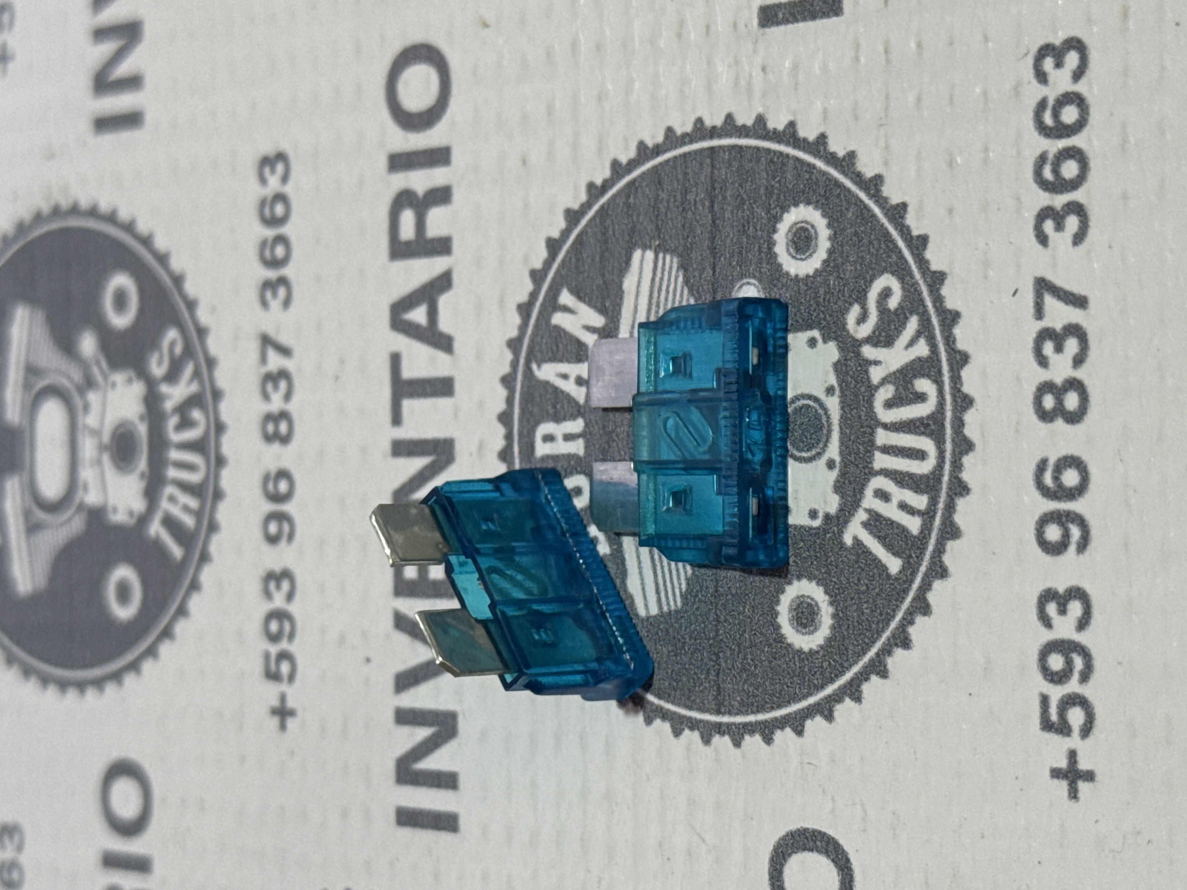 FUSIBLES 15 AMP COLOR AZUL
