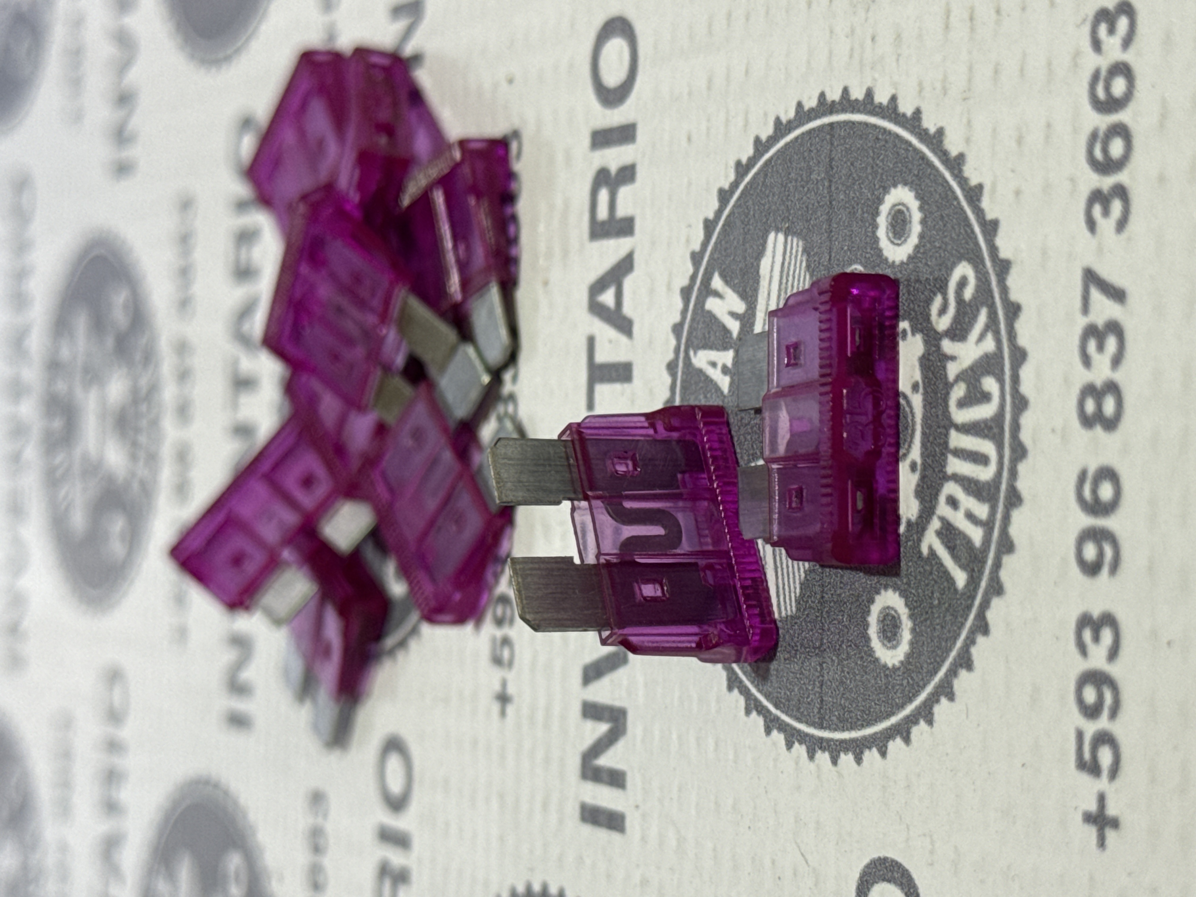 FUSIBLES 35 AMP COLOR VIOLETA