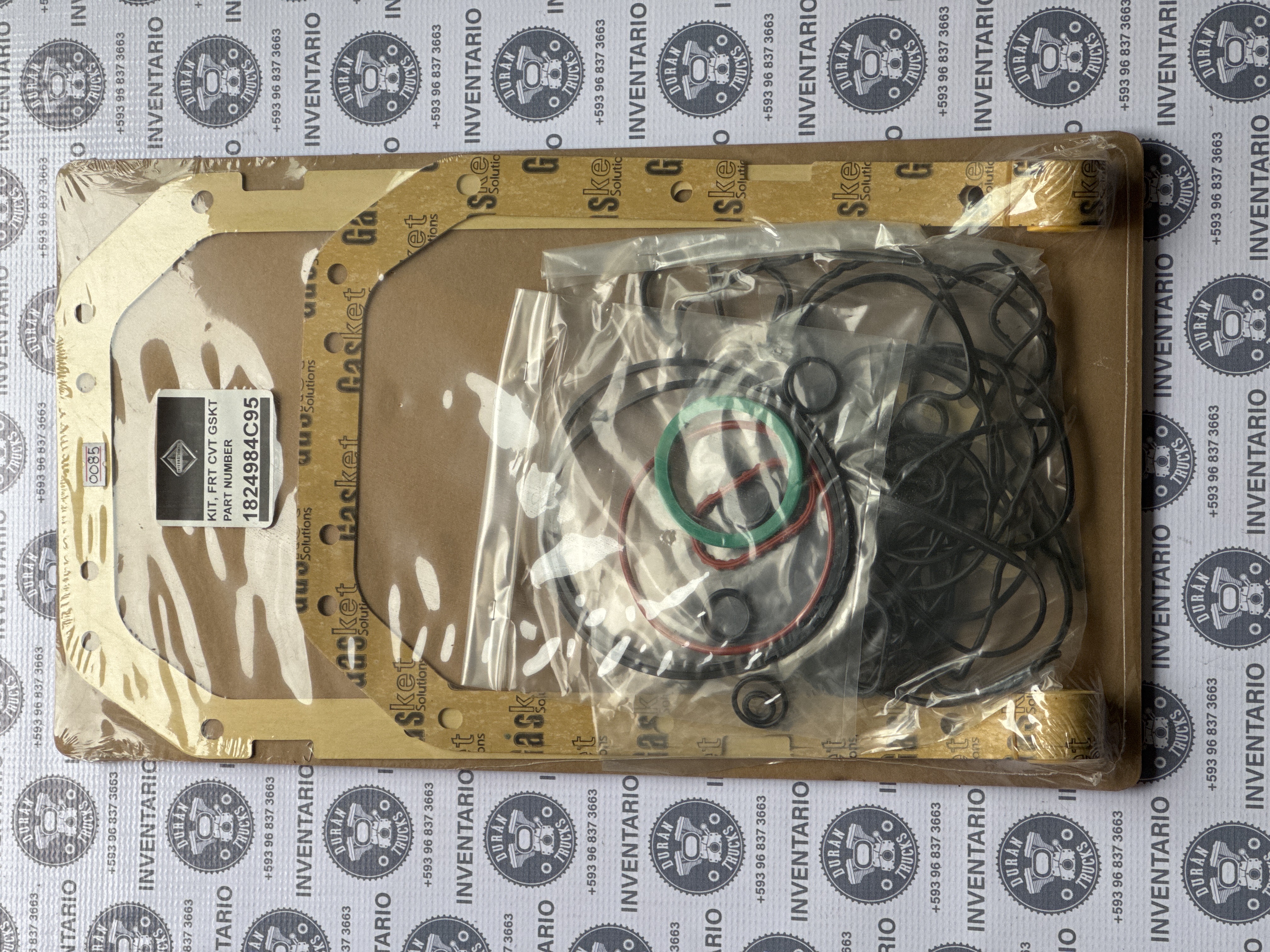 KIT DE CAUCHOS DE TAPA DE DISTRIBUCION INTERNATIONAL DT466E 4700 