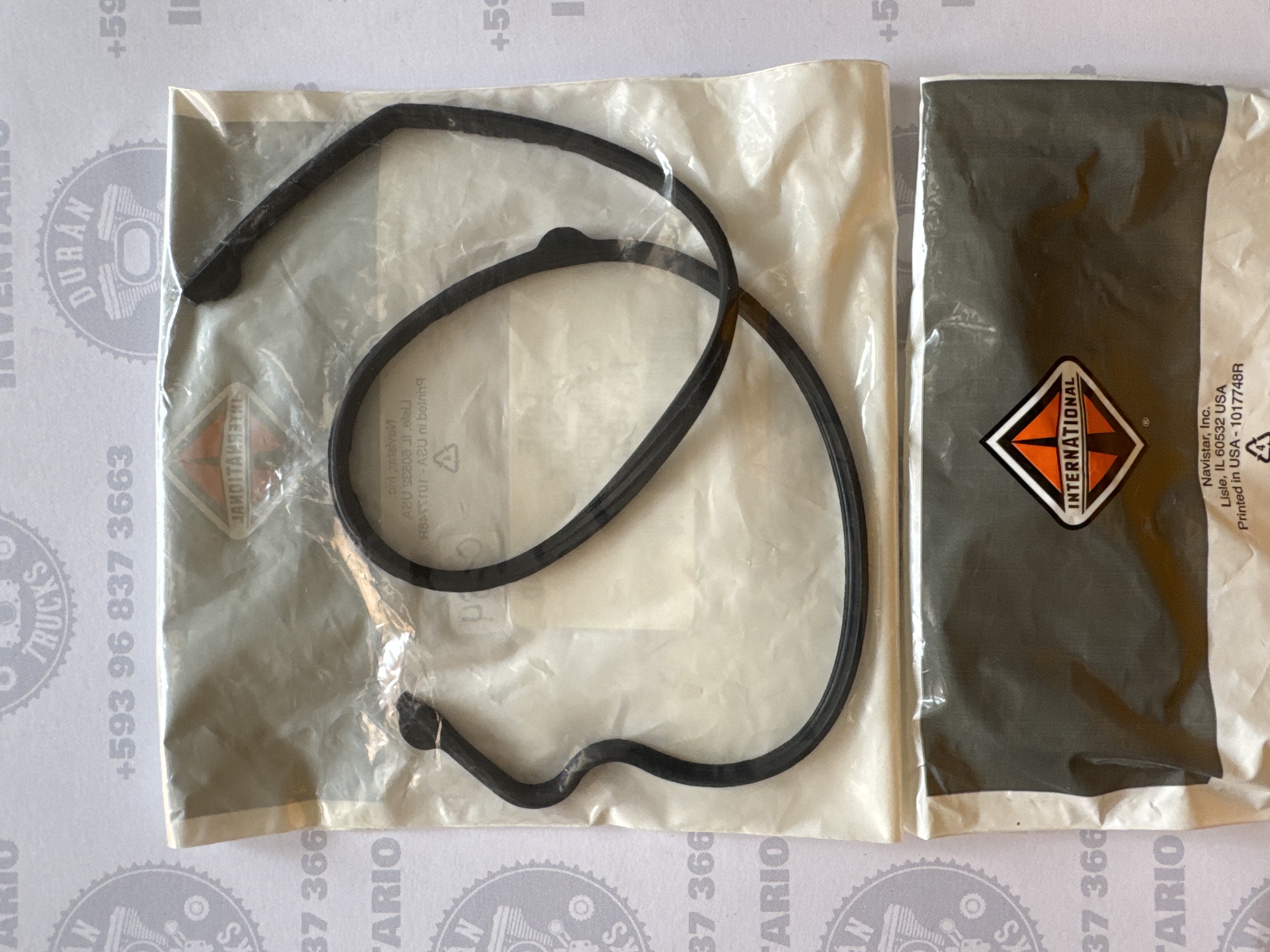 EMPAQUE DE PORTA RETEN CIGÜEÑAL INTERNATIONAL 4300 4400 4700 7400 DT466E DT530E