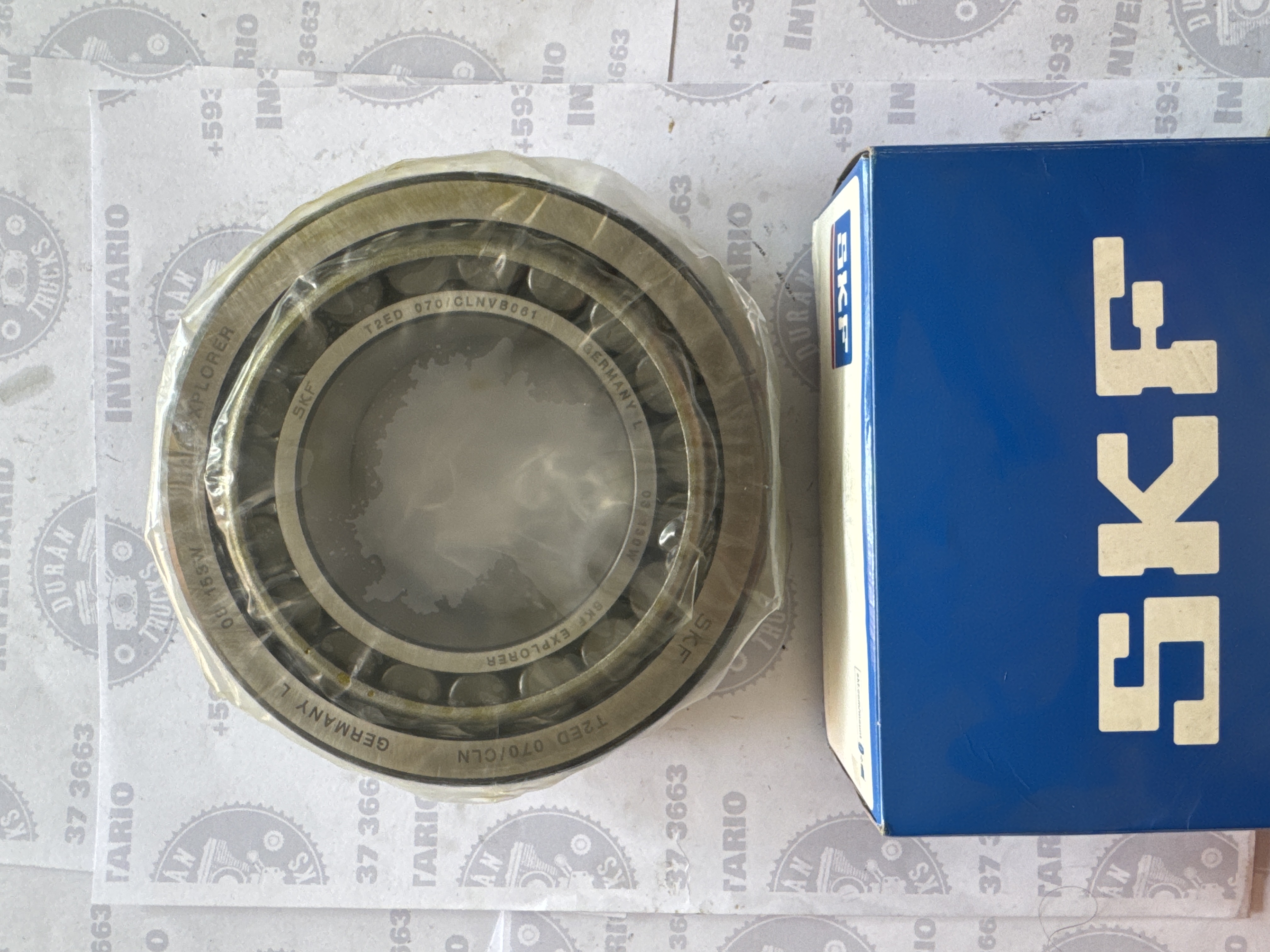 RODILLO DE RUEDA DELANTERA KODIAK T2ED 070/QCLN / T2ED 070/QCLNVB061 / 18 2840 / 18 2860