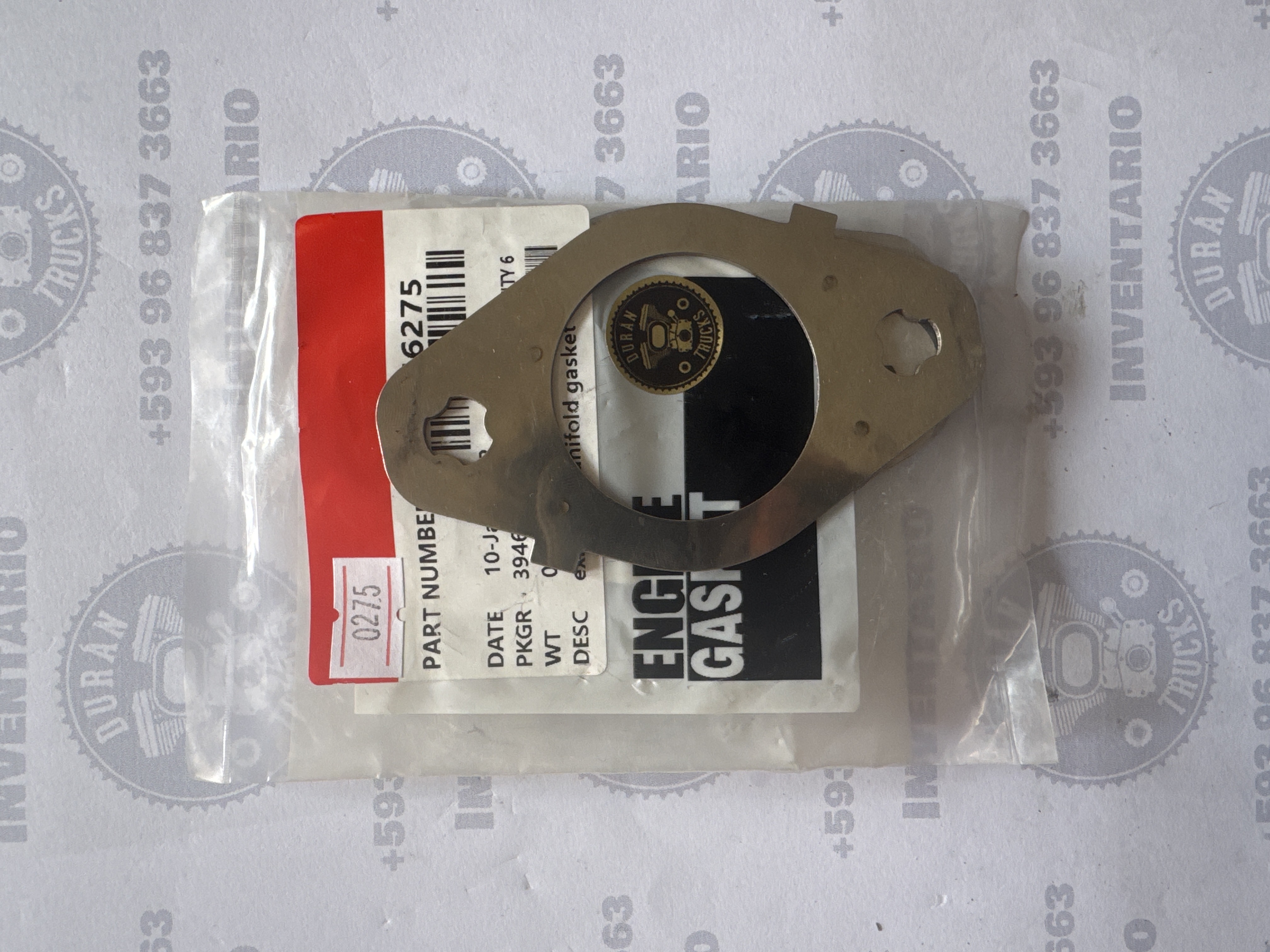 EMPAQUE DEL MULTIPLE DE ESCAPE CUMMINS ISB QSB LAMINADO