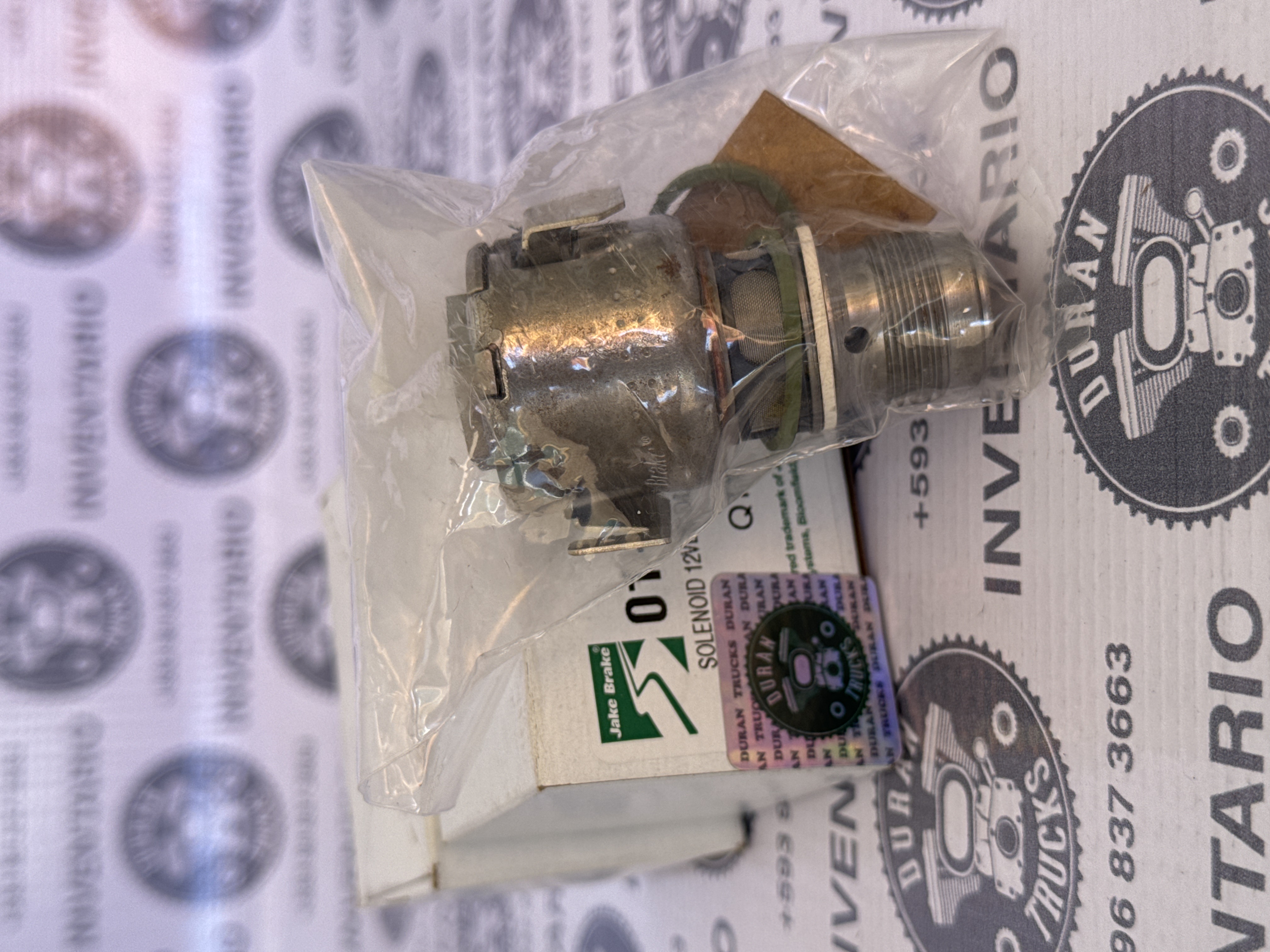 SELENOIDE DE FRENO DE MOTOR CUMMINS ISX 2 PUNTOS MODELO 129 INTERBRAKE