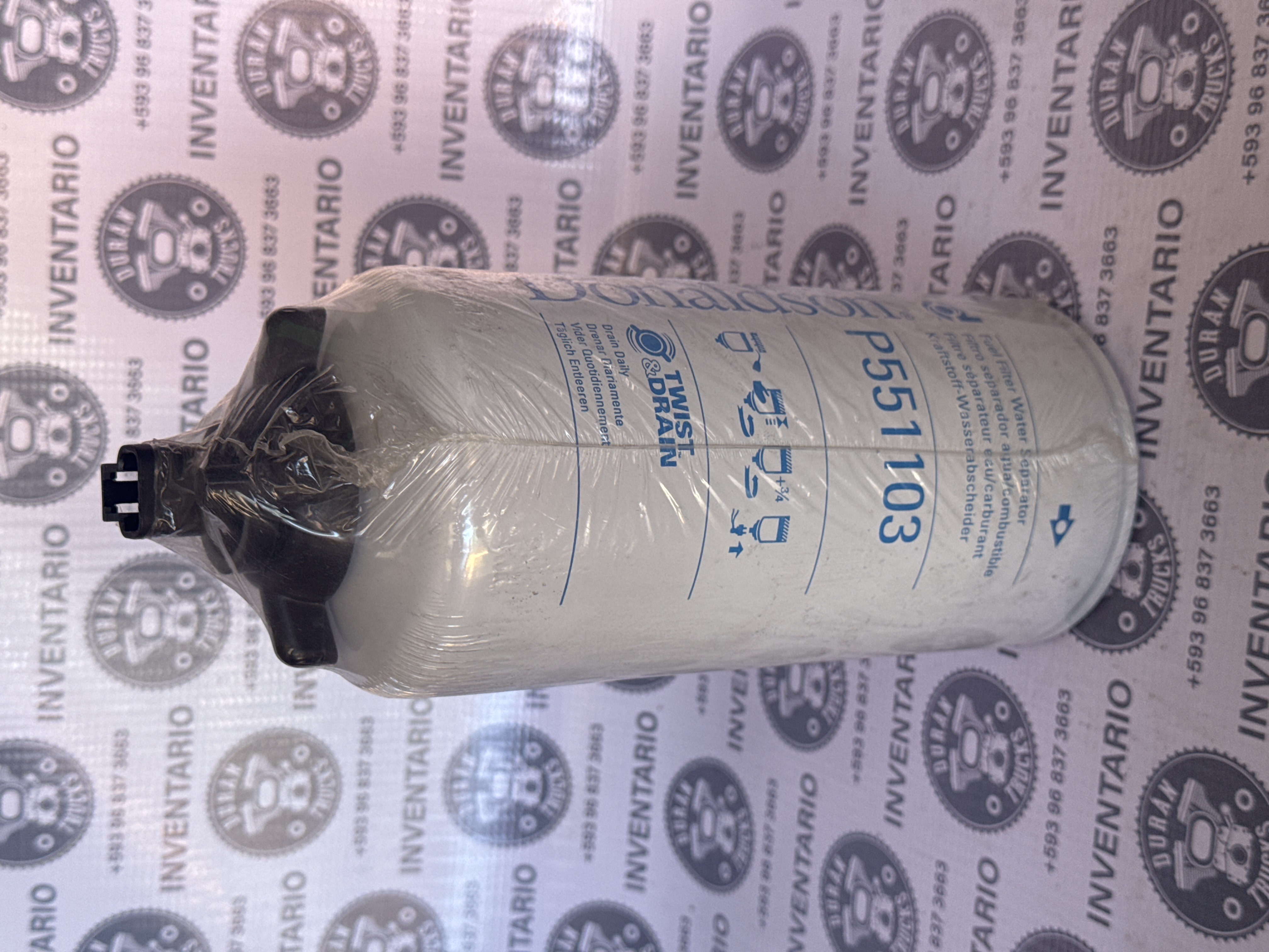 FILTRO DE DIESEL CON SEPARADOR DE AGUA Y SENSOR