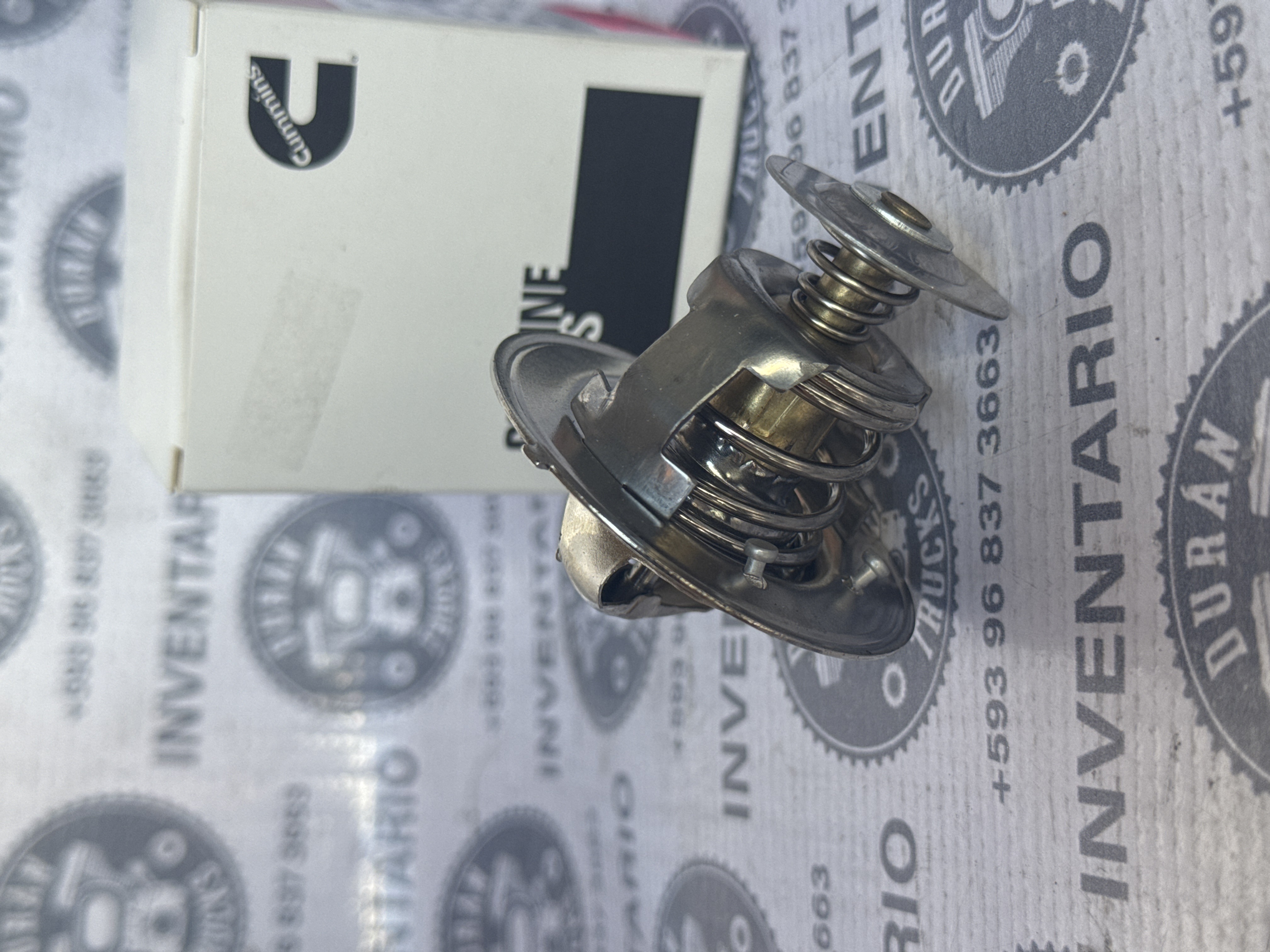 TERMOSTATO MOTOR CUMMINS 4BT 6BT 54mm