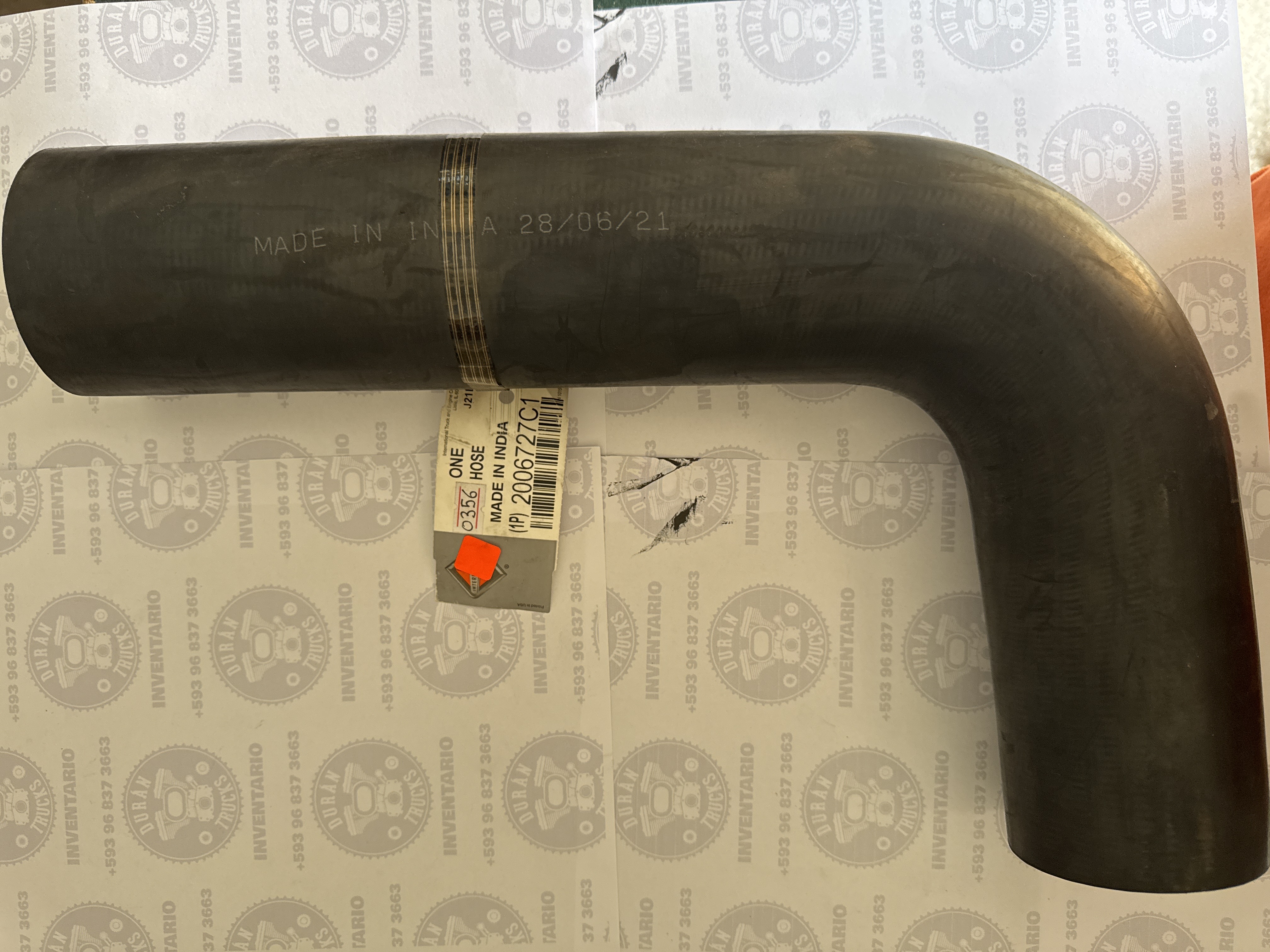 MANGUERA DEL INTERCOOLER INTERNACIONAL 4300-4700-4900