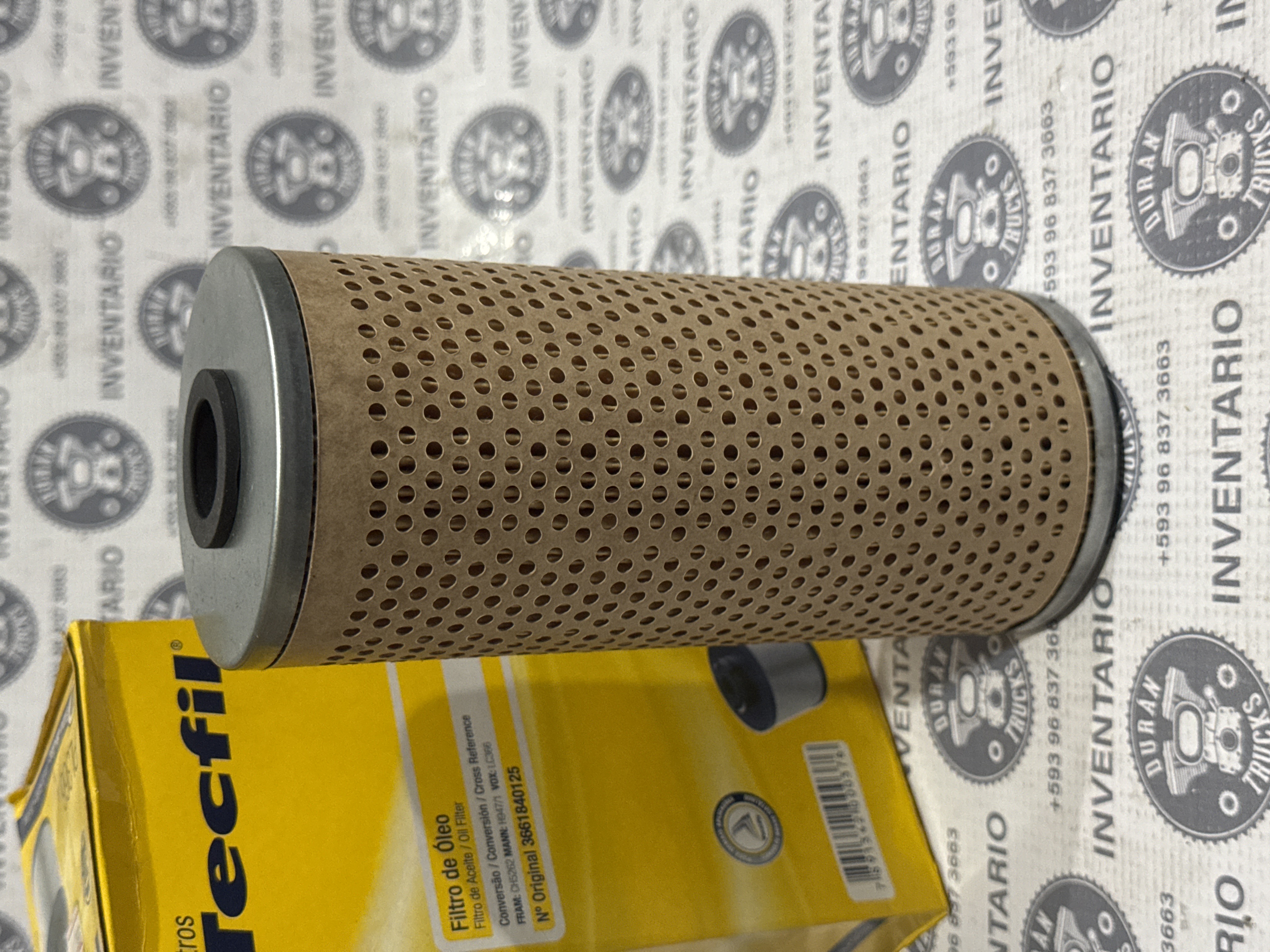 FILTRO DE ACEITE MERCEDES 1318 / 613 / 913 / TATA 407