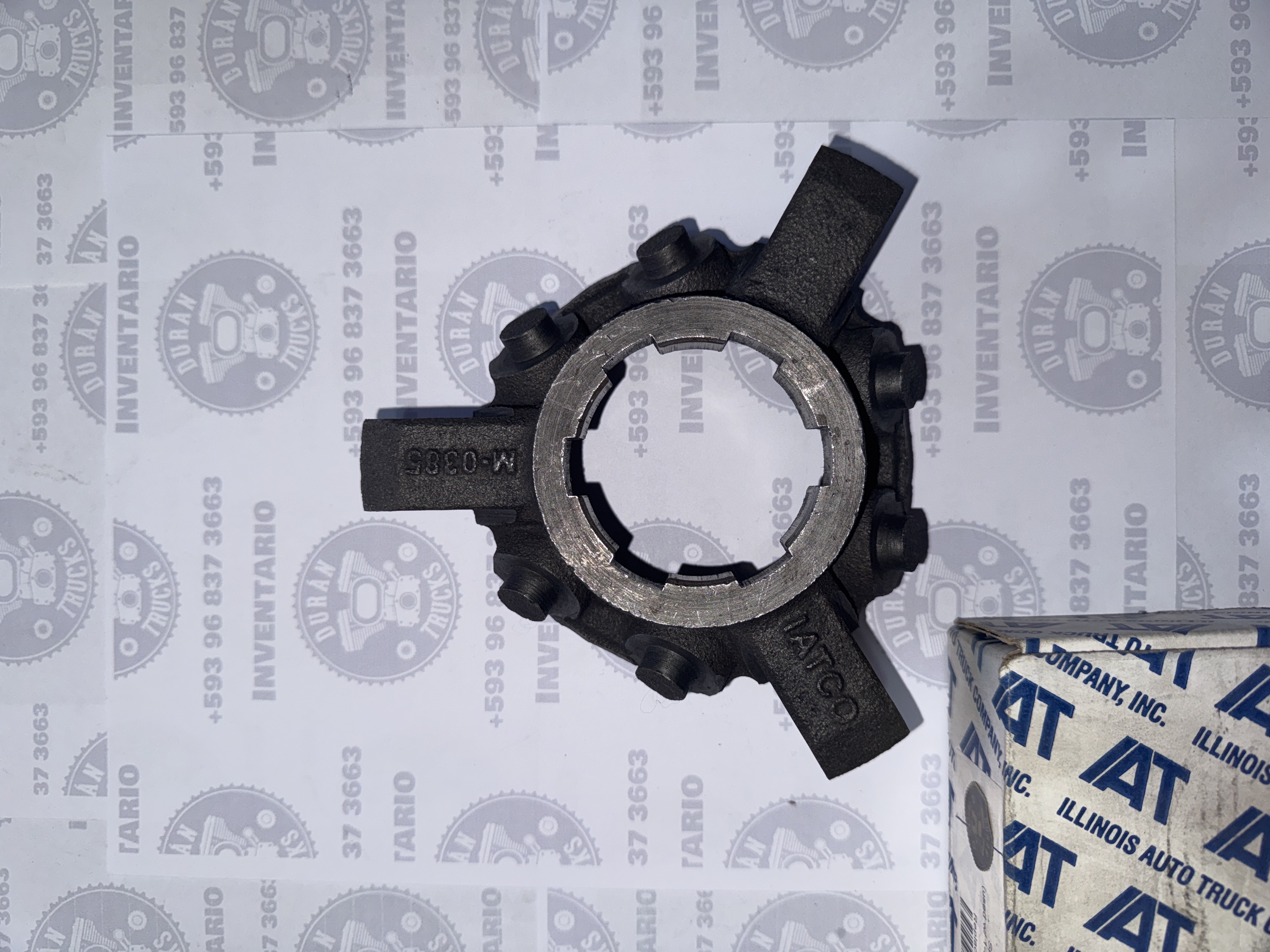 ESTRELLA DEL EMBRAGUE 1 3/4" DE UN DISCO TIPO GANCHO PARA TIPO CONCHA KODIAK E INTERNATIONAL