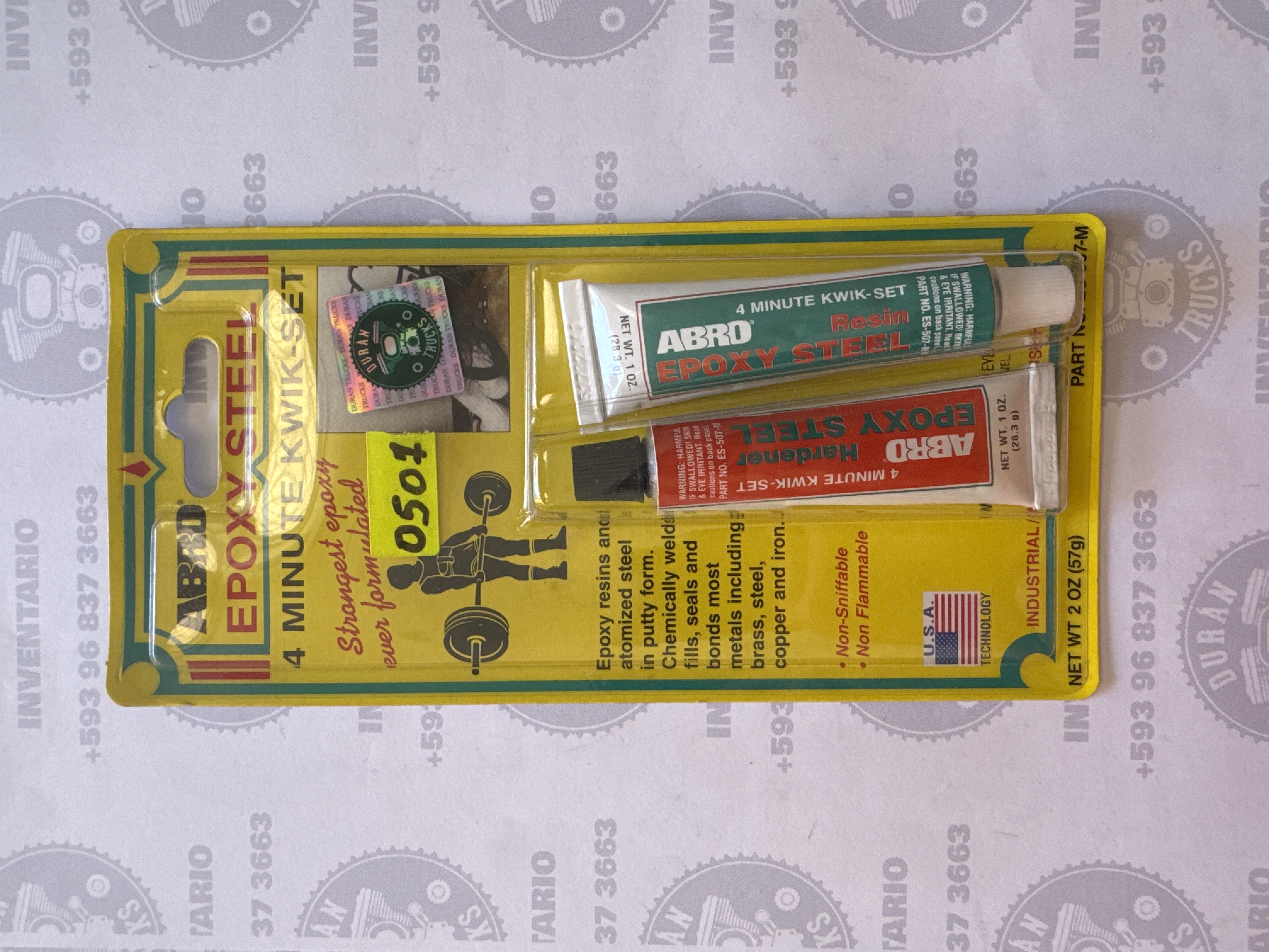 EPOXICA DE MESCLAR 4 MINUTOS