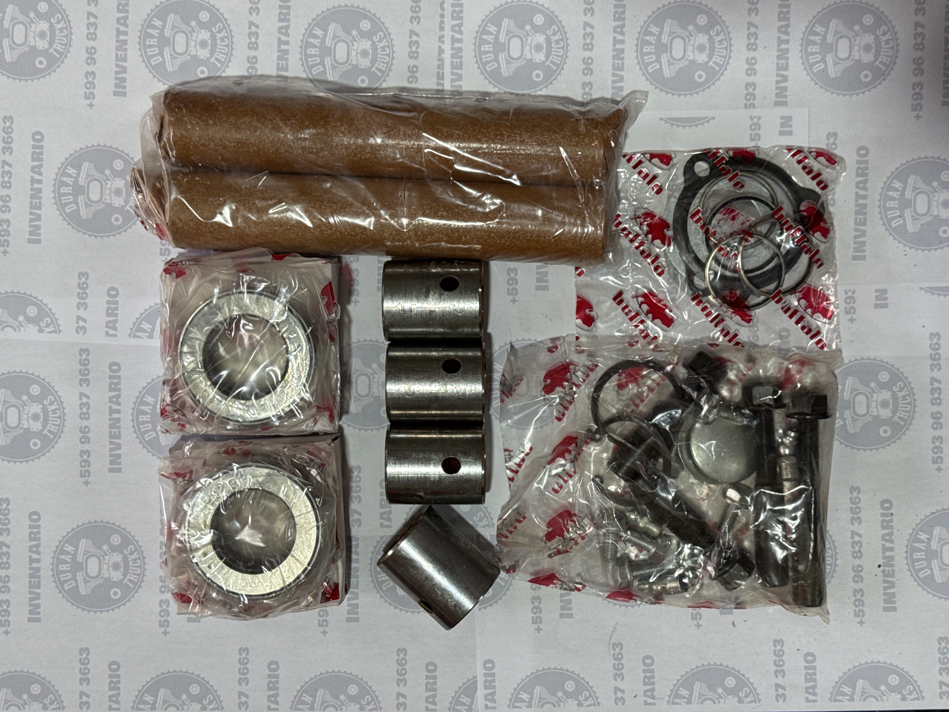 KIT DE PINES Y BOCINES FORD 750 2 CUÑAS 1.434 X 8