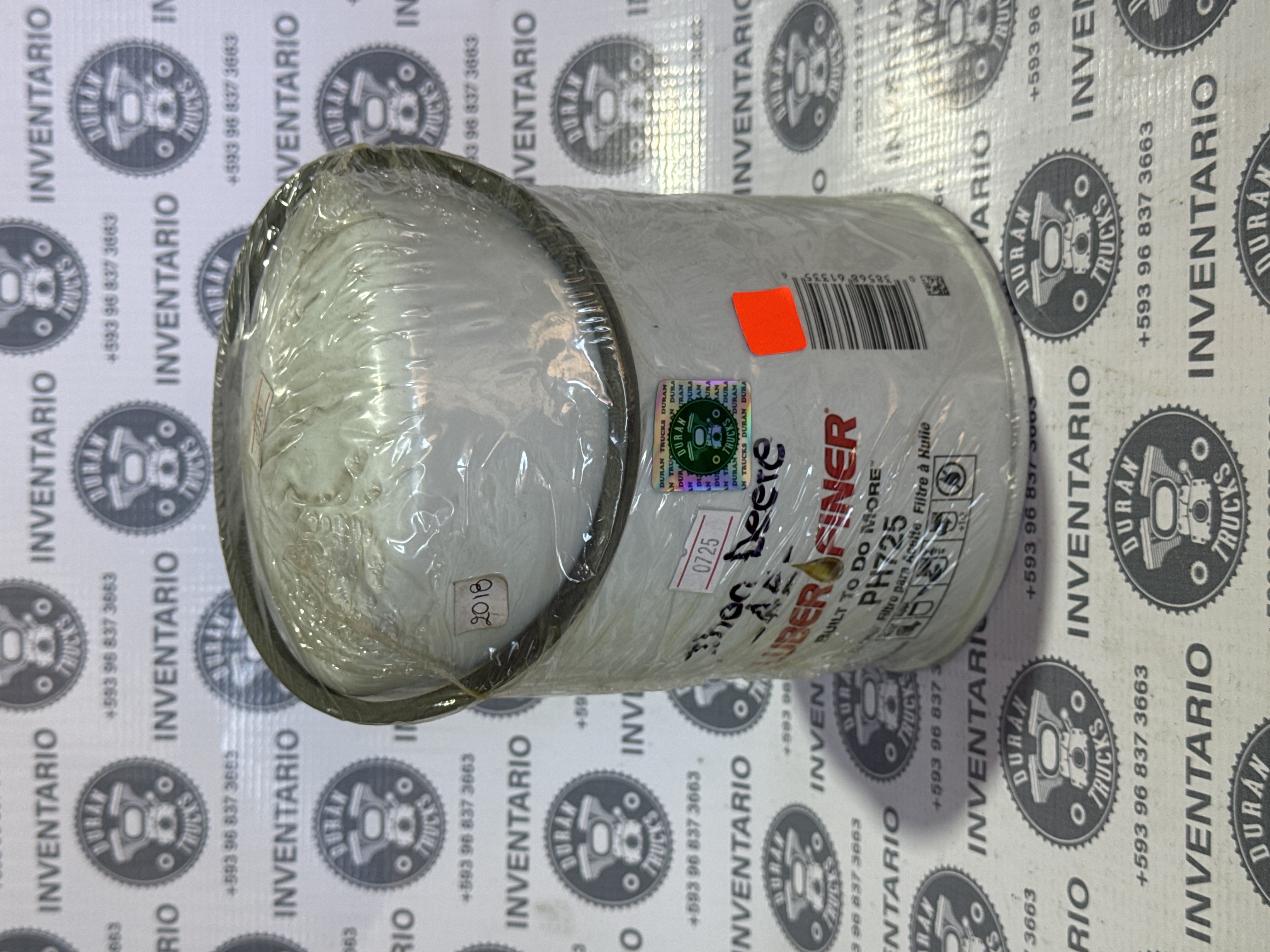 FILTRO DE ACEITE HIDRAULICO CAJA DE COMPACTACION