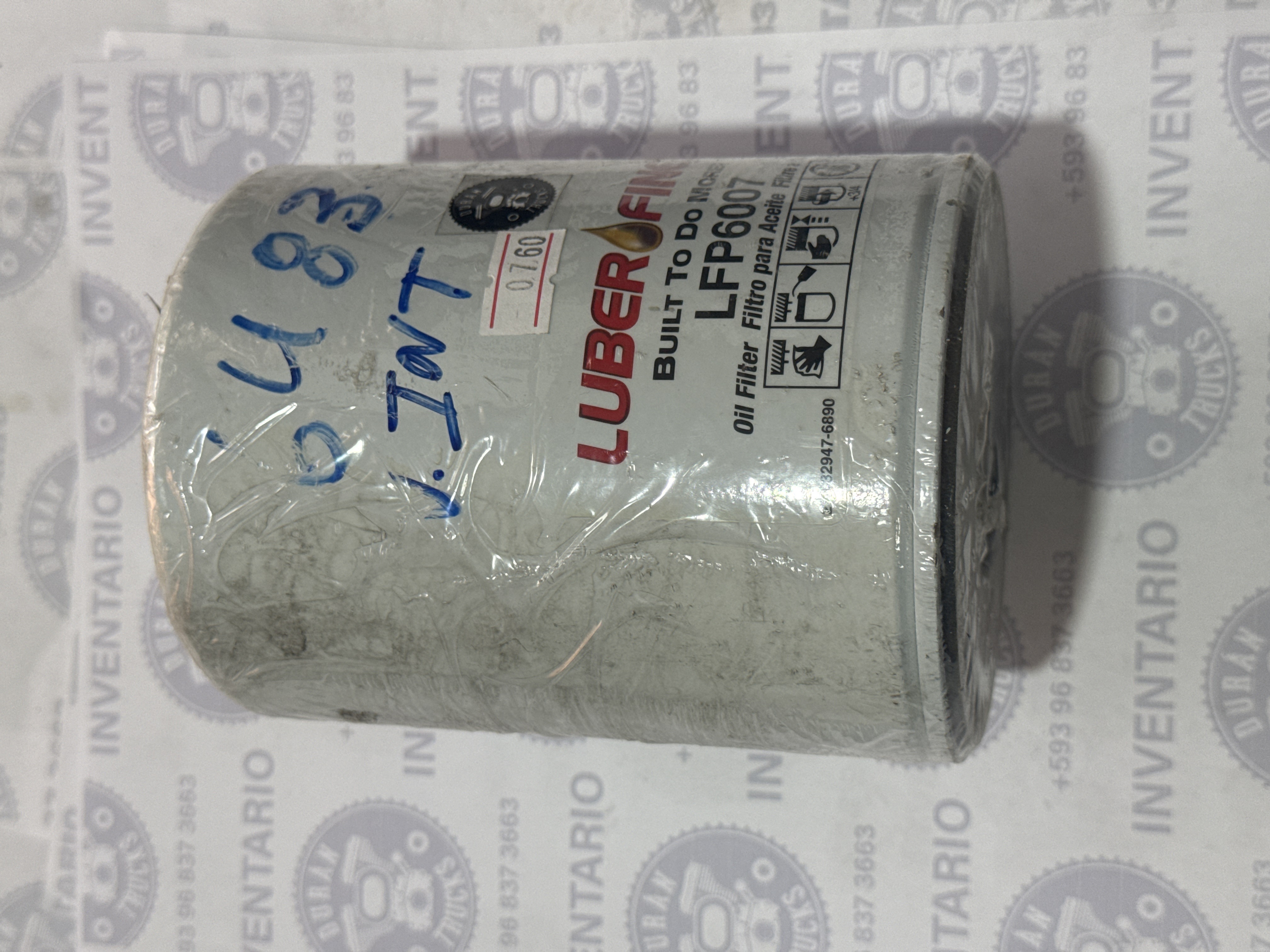 FILTRO DE ACEITE ISUZU FVR CATERPILLAR