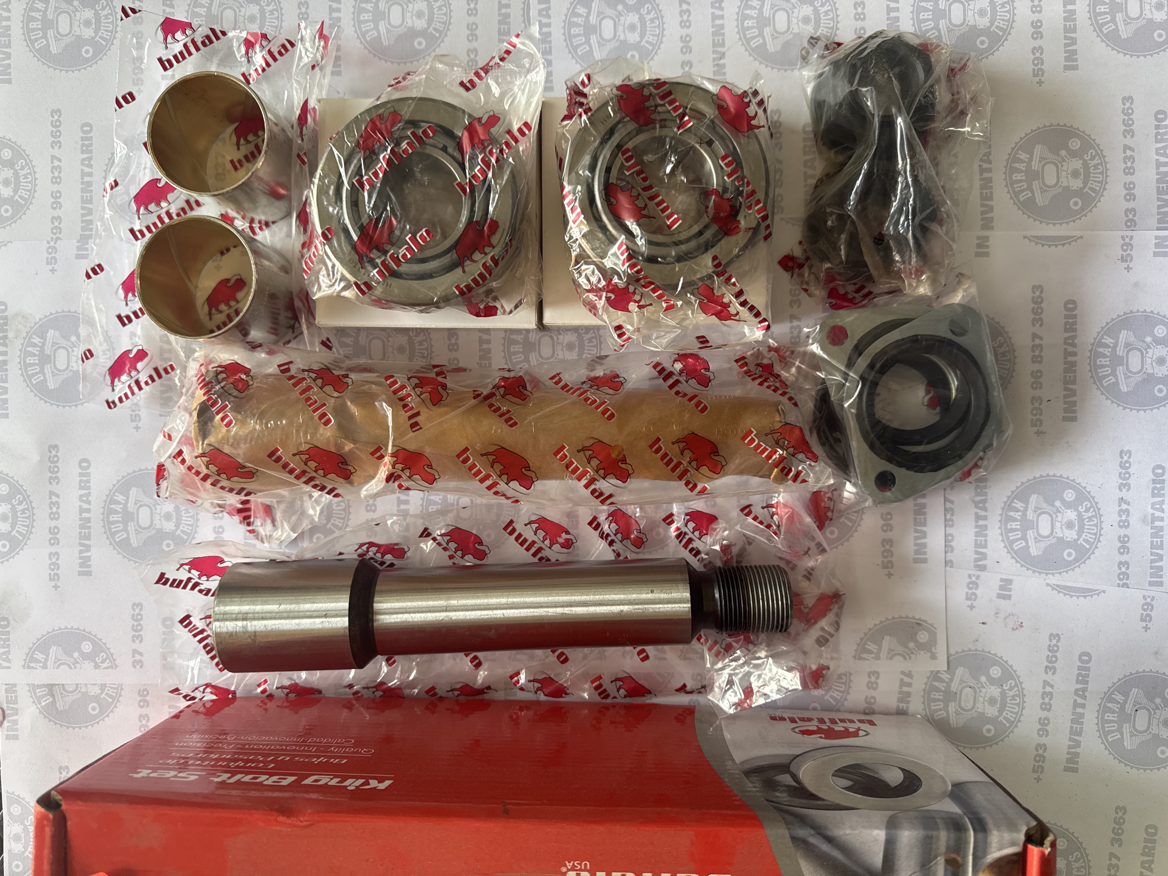 KIT DE PINES Y BOCINES KODIAK CONICO  38X48X244mm 