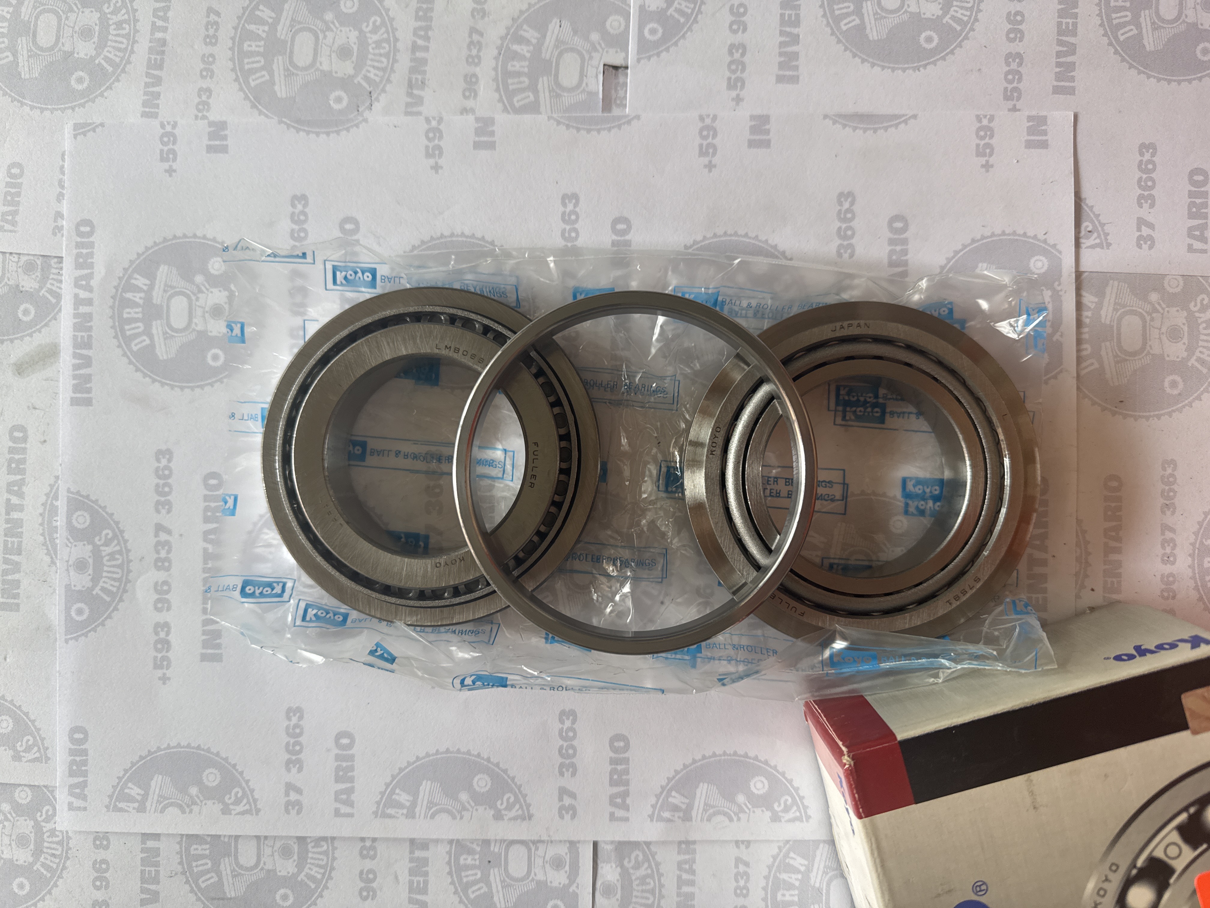 KIT DE RODILLOS GEMELOS CAJA DE 18V