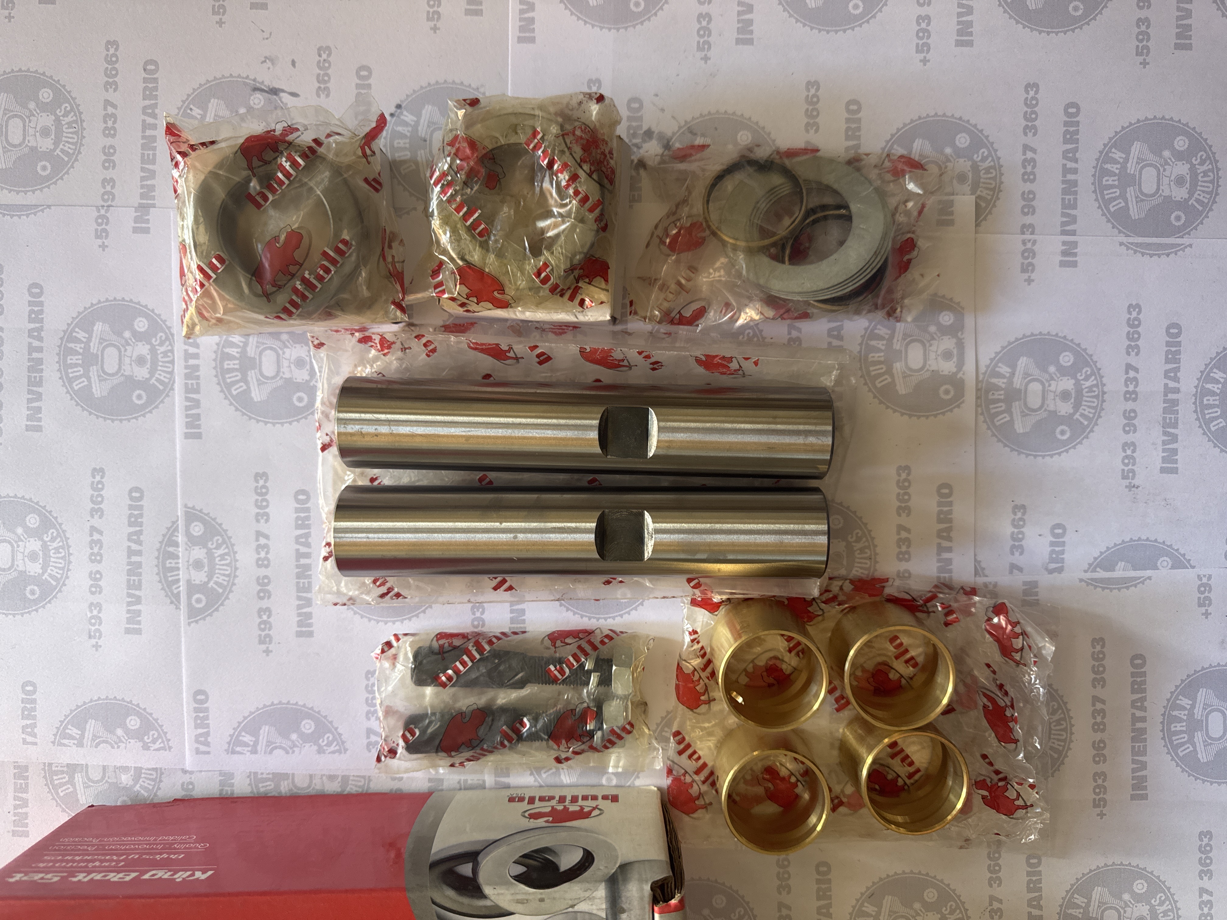 KIT DE PINES Y BOCINES CARGO 815 33mm VW9-150