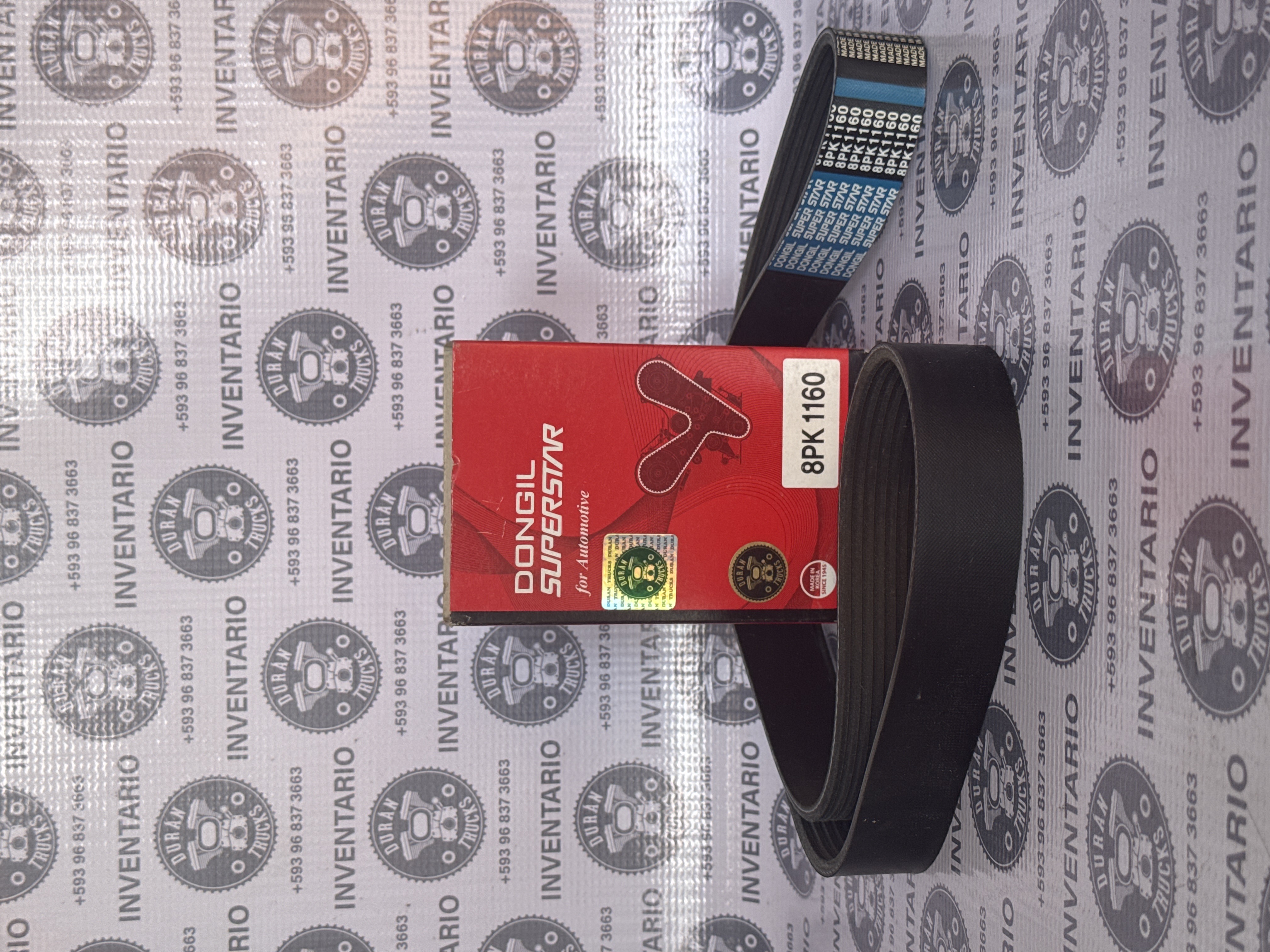 BANDA ACANALADA INTERNATIONAL 9100 9200 10.8L. KENWORTH T400 T600A T800 10L.