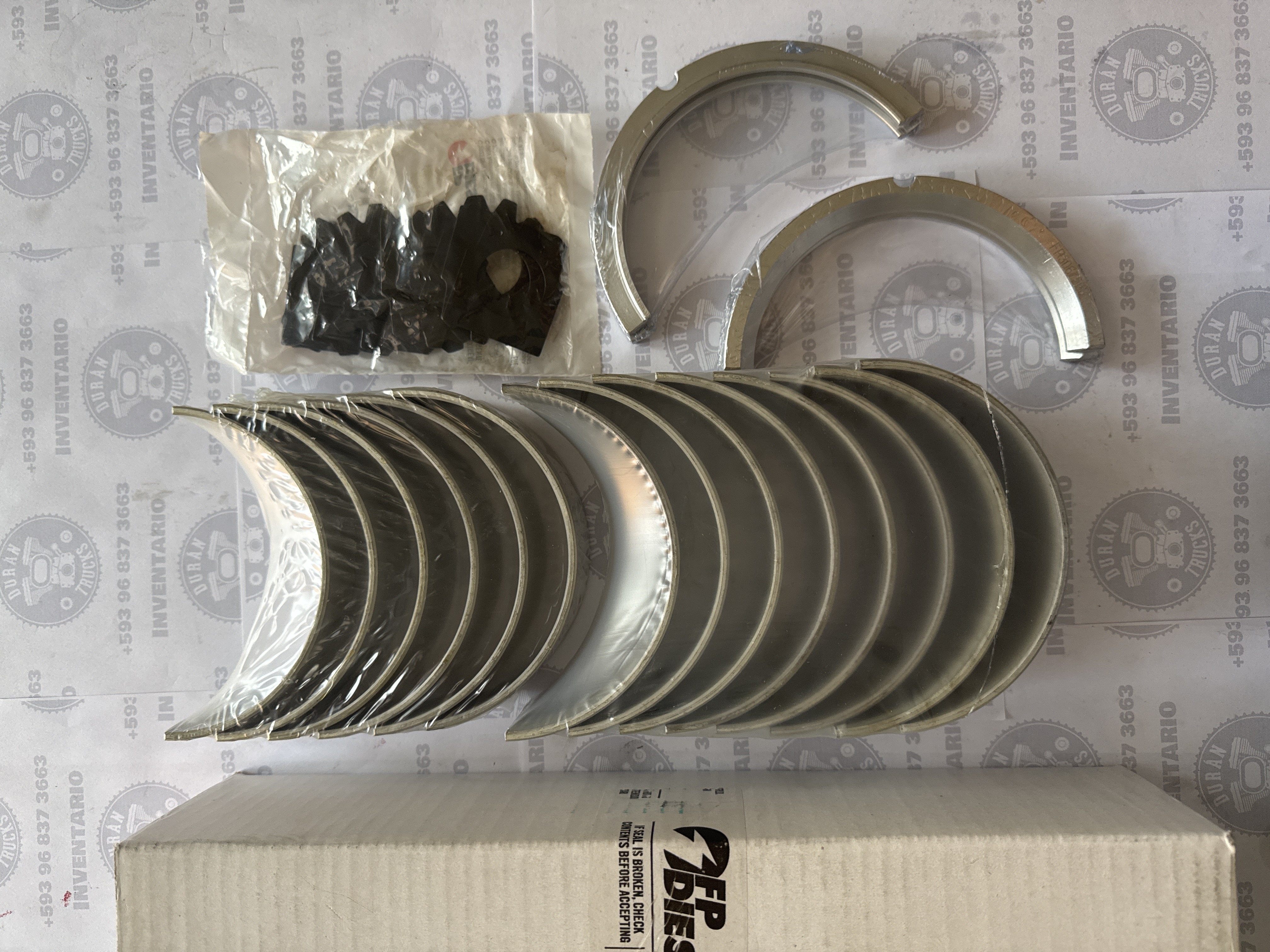 CHAPAS DE BANCADA STD CUMMINS NTC N14 N14E