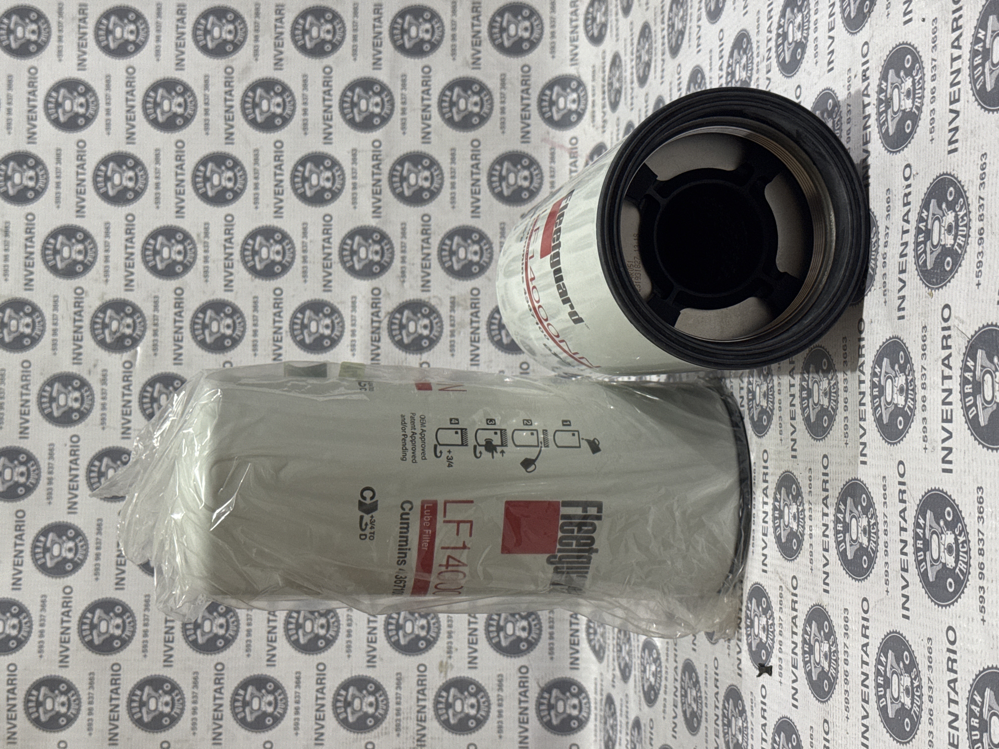 FILTRO DE ACEITE CUMMINS ISX ISM