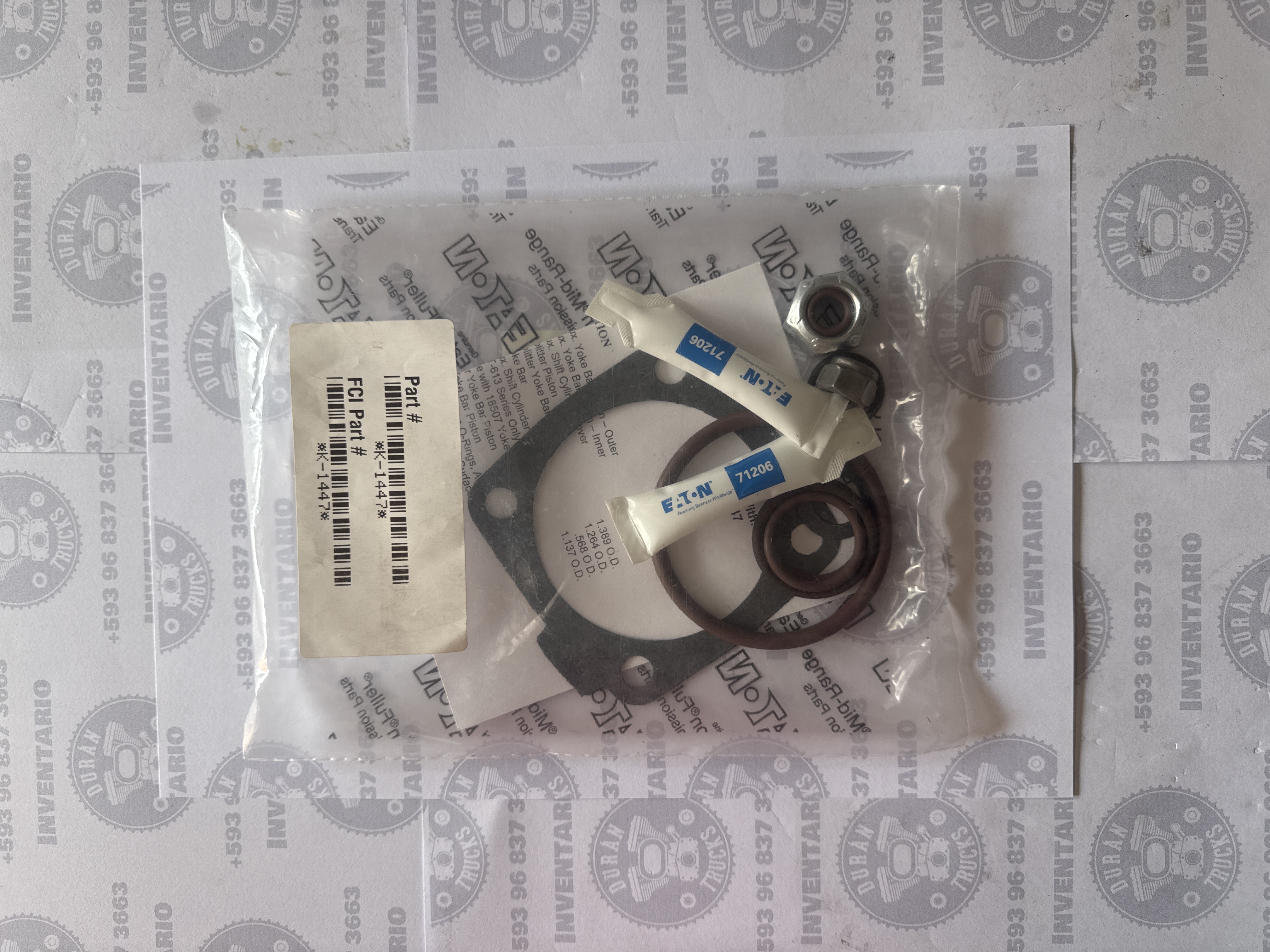 KIT DE CAUCHOS DE LA SUPER
