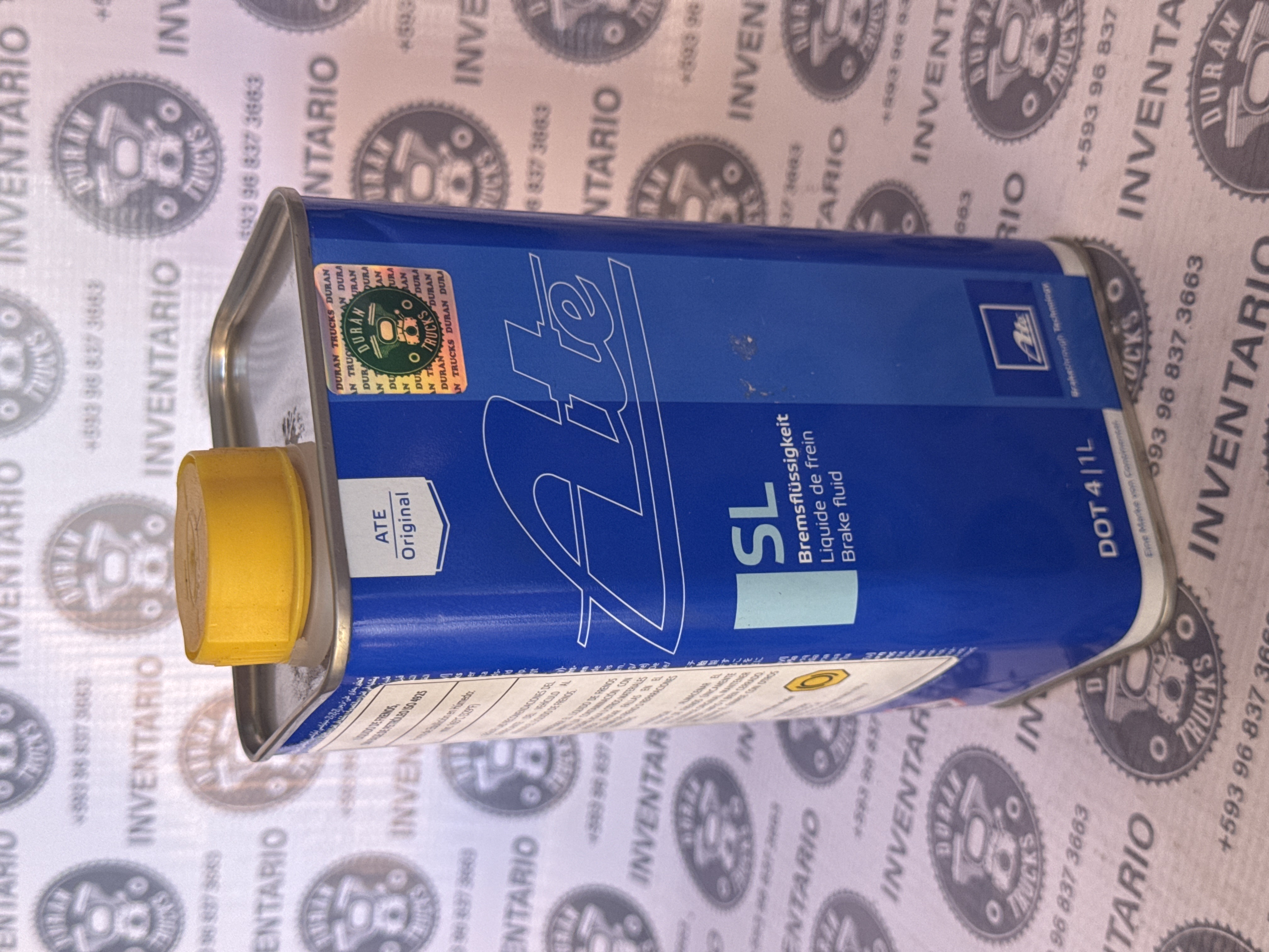 LIQUIDO DE FRENO COLOR AZUL 1 LITRO