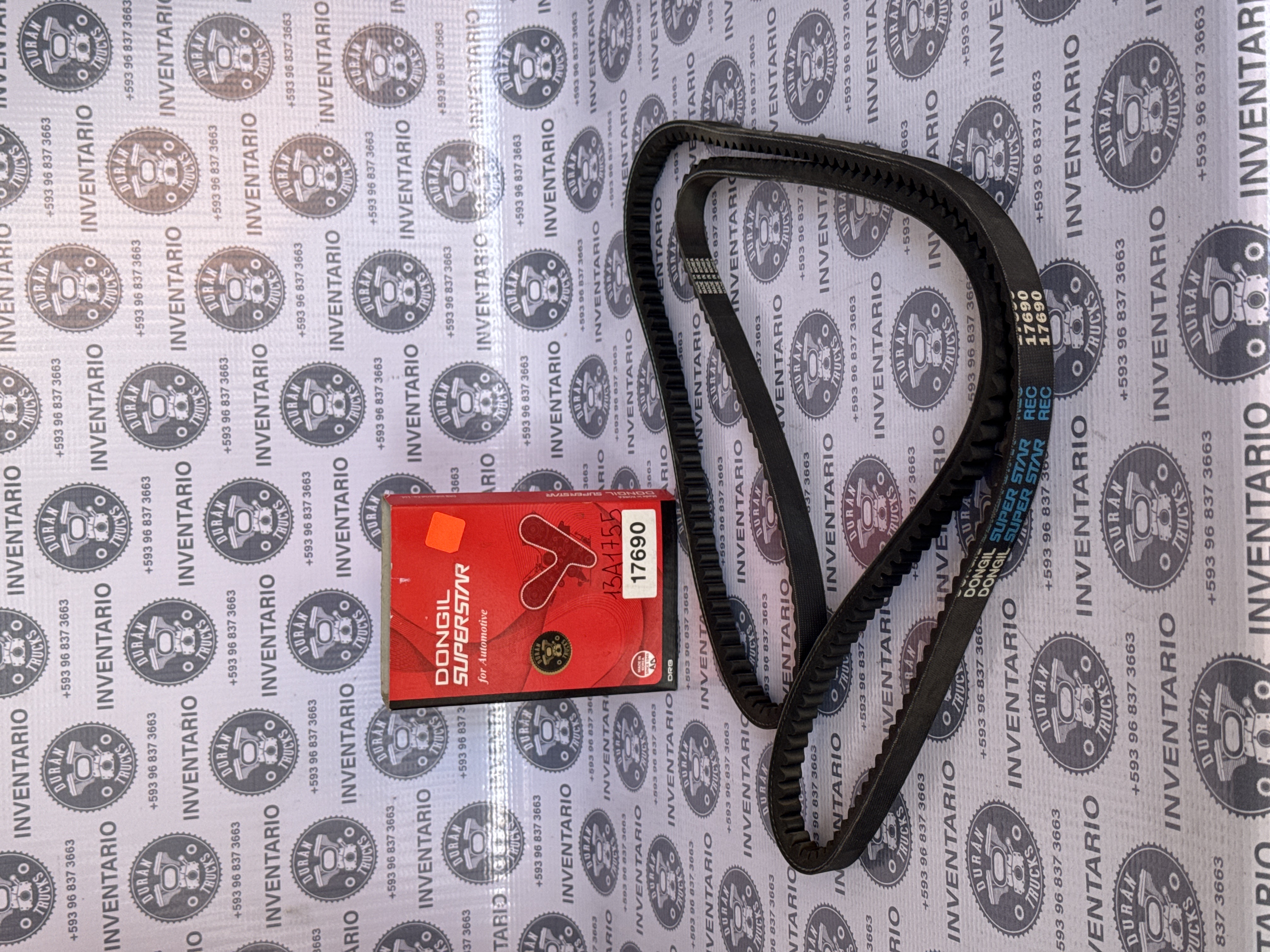 BANDA DENTADA ALTERNADOR MERCEDES BENZ 400-401