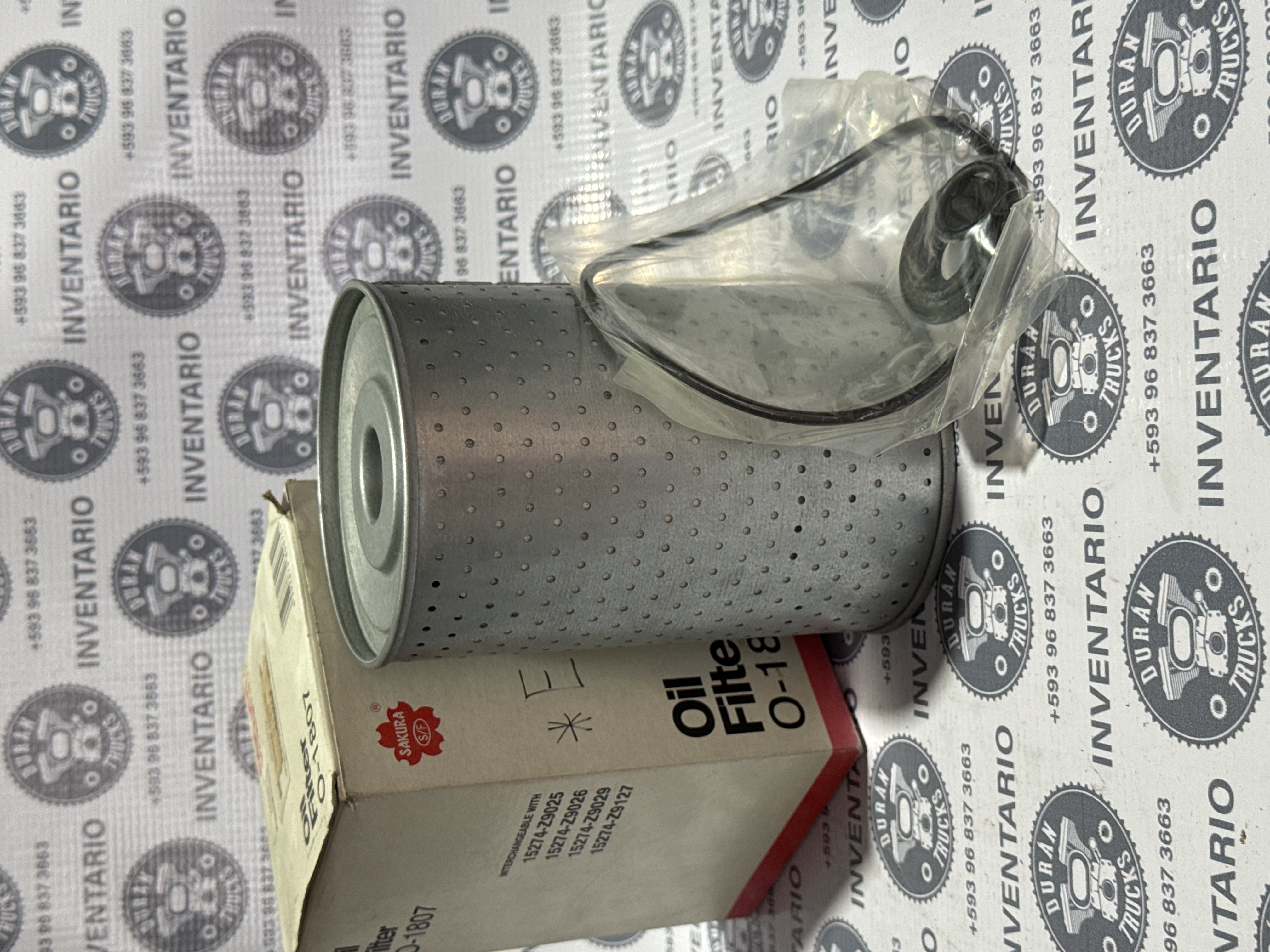 FILTRO DE ACEITE NISSAN FD6 FD6T ED6 