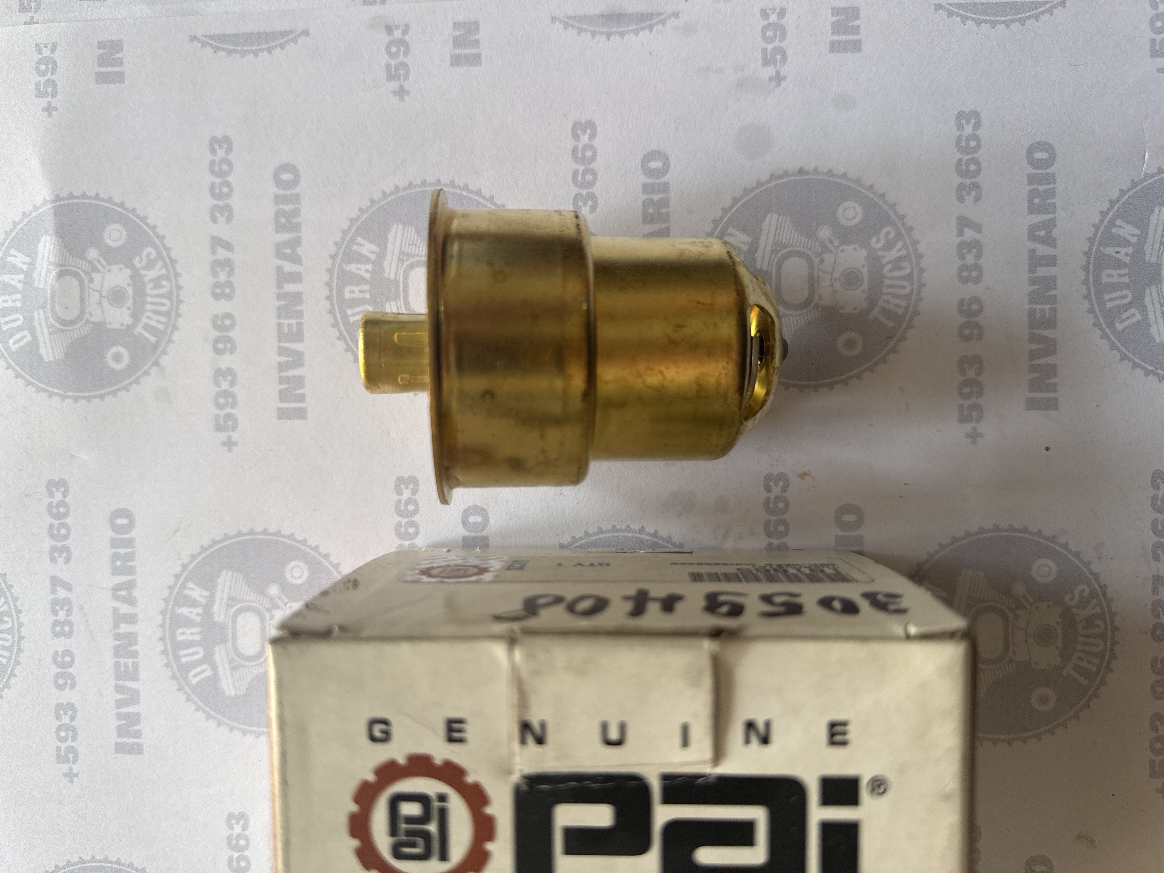 TERMOSTATO DE ENFRIADOR DE ACEITE CUMMINS ISM NTC