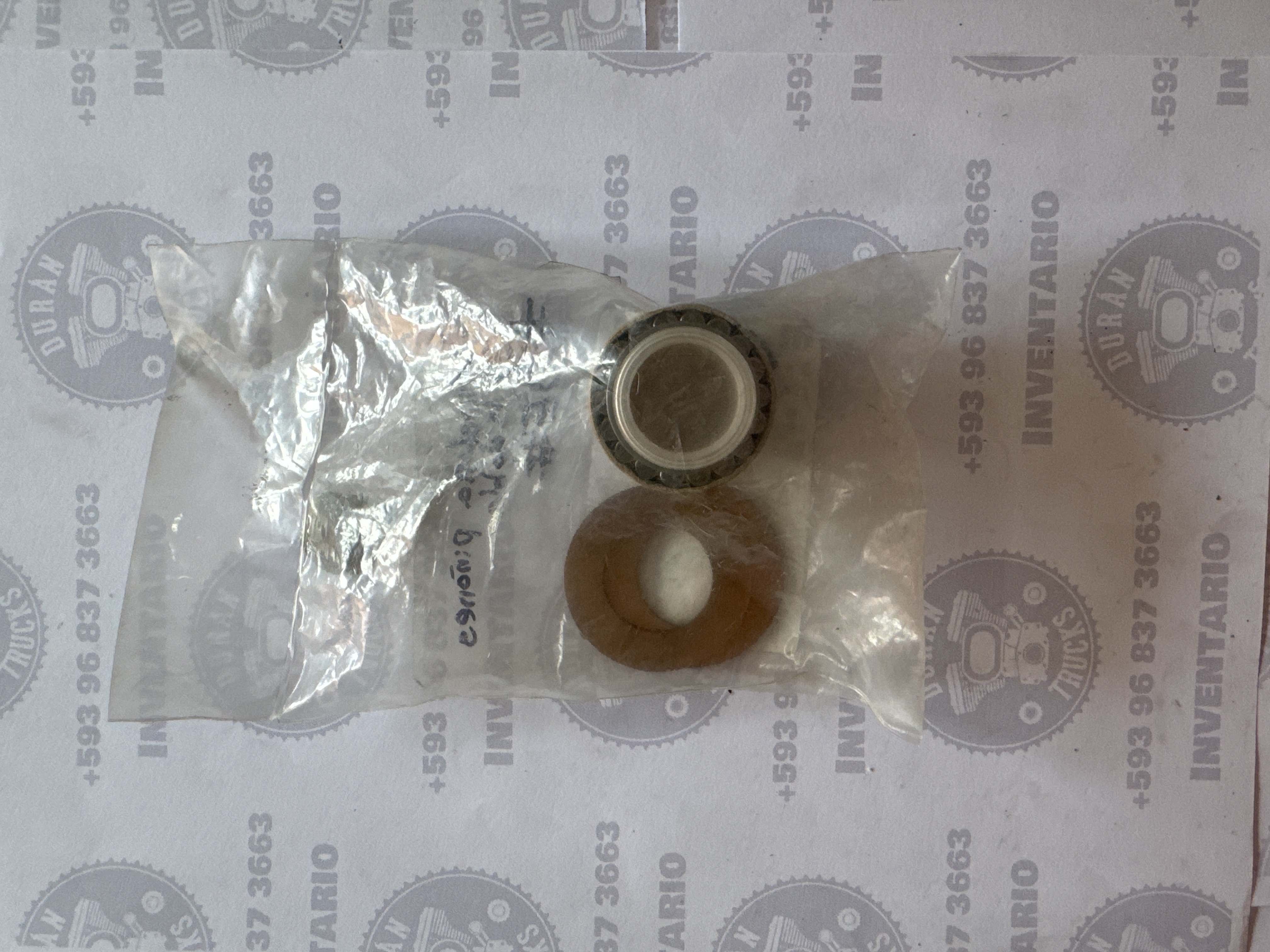 KIT CANASTILLA CON ARANDELAS DE PIÑONES DE LA DOBLE ( 5 ) SE NECESITA POR CAJA