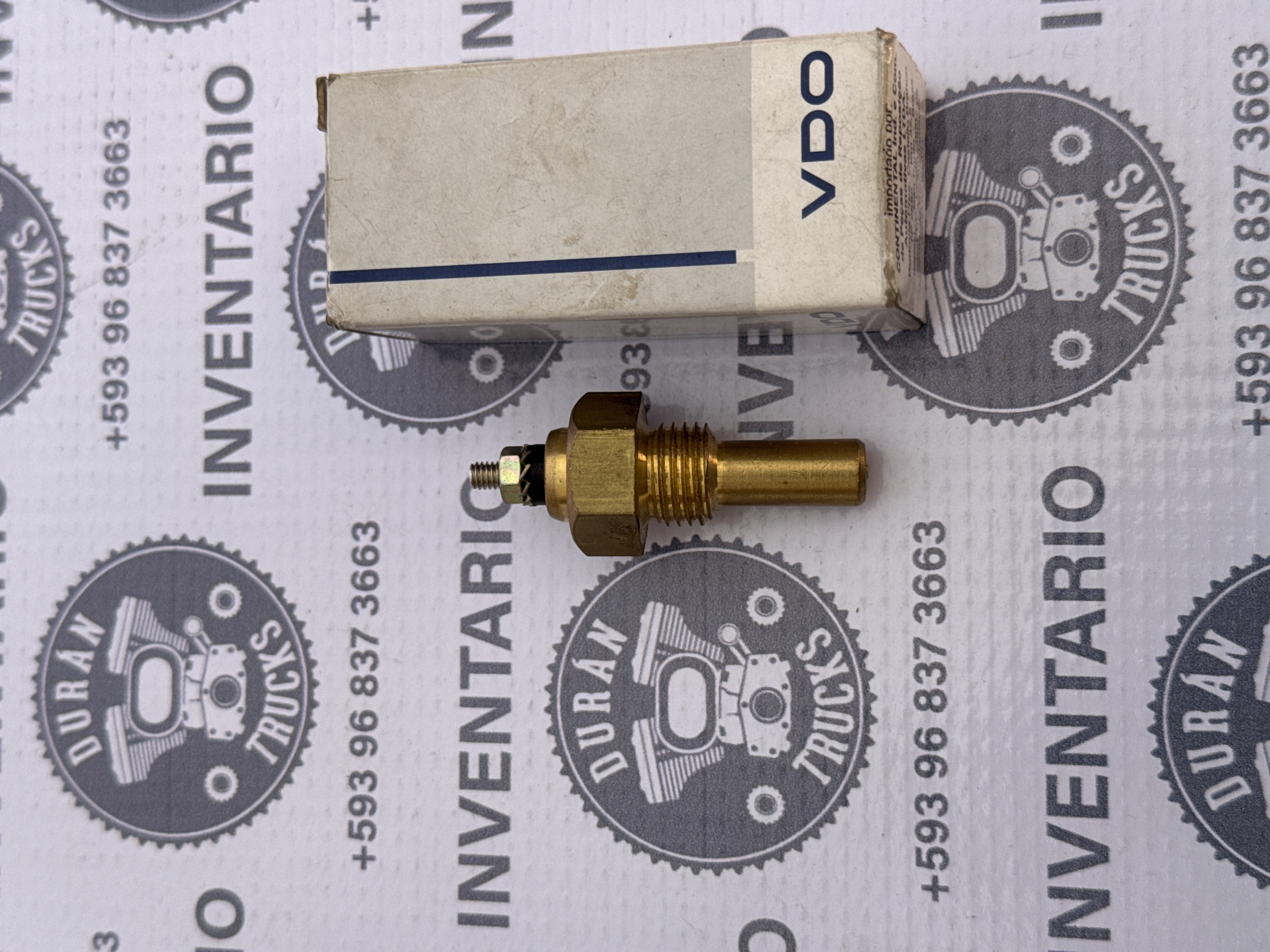 SENSOR DE TEMPERATURA MERCEDES 1721-95>2000- 24V-Rosca M14x1,5mm