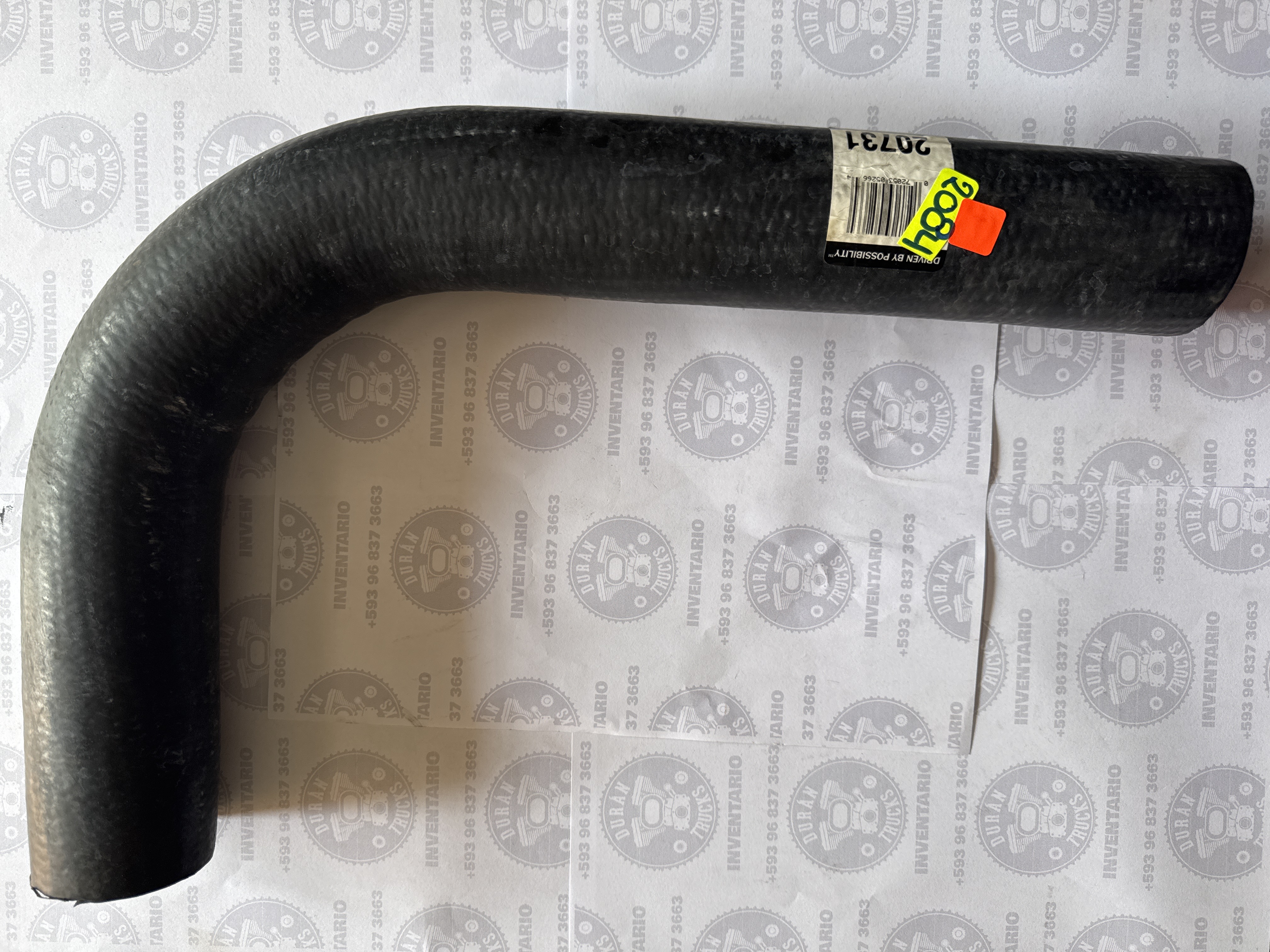 MANGUERA DE RADIADOR INFERIOR DT466 4400 4300 2 1/2" EN CODO