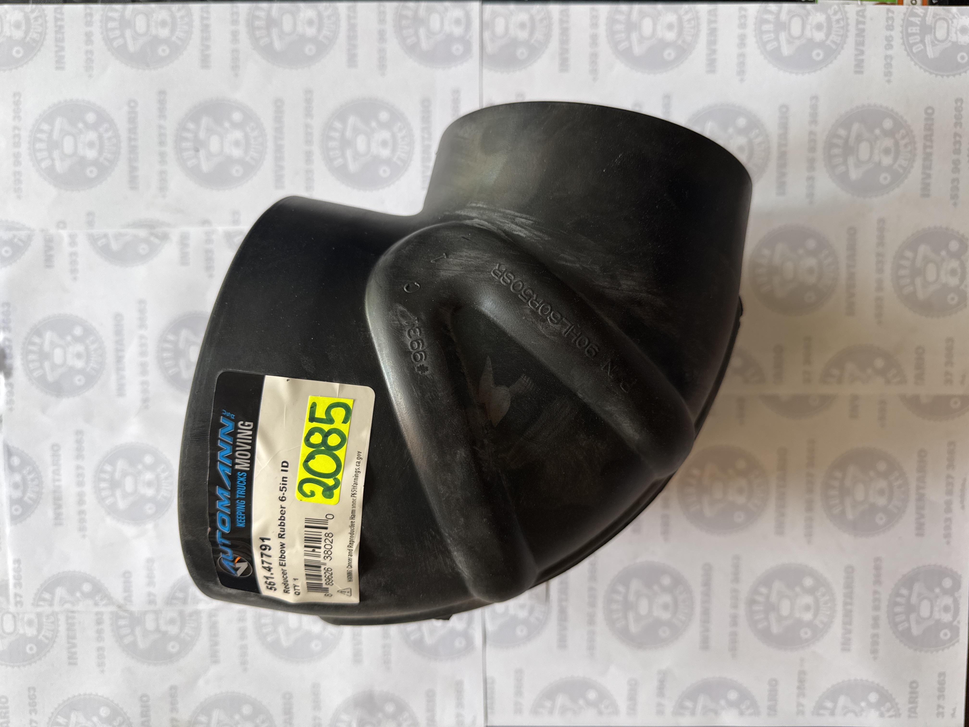 MANGUERA DE ADMISION TURBO REDUCCION 6" A 5" EN CODO
