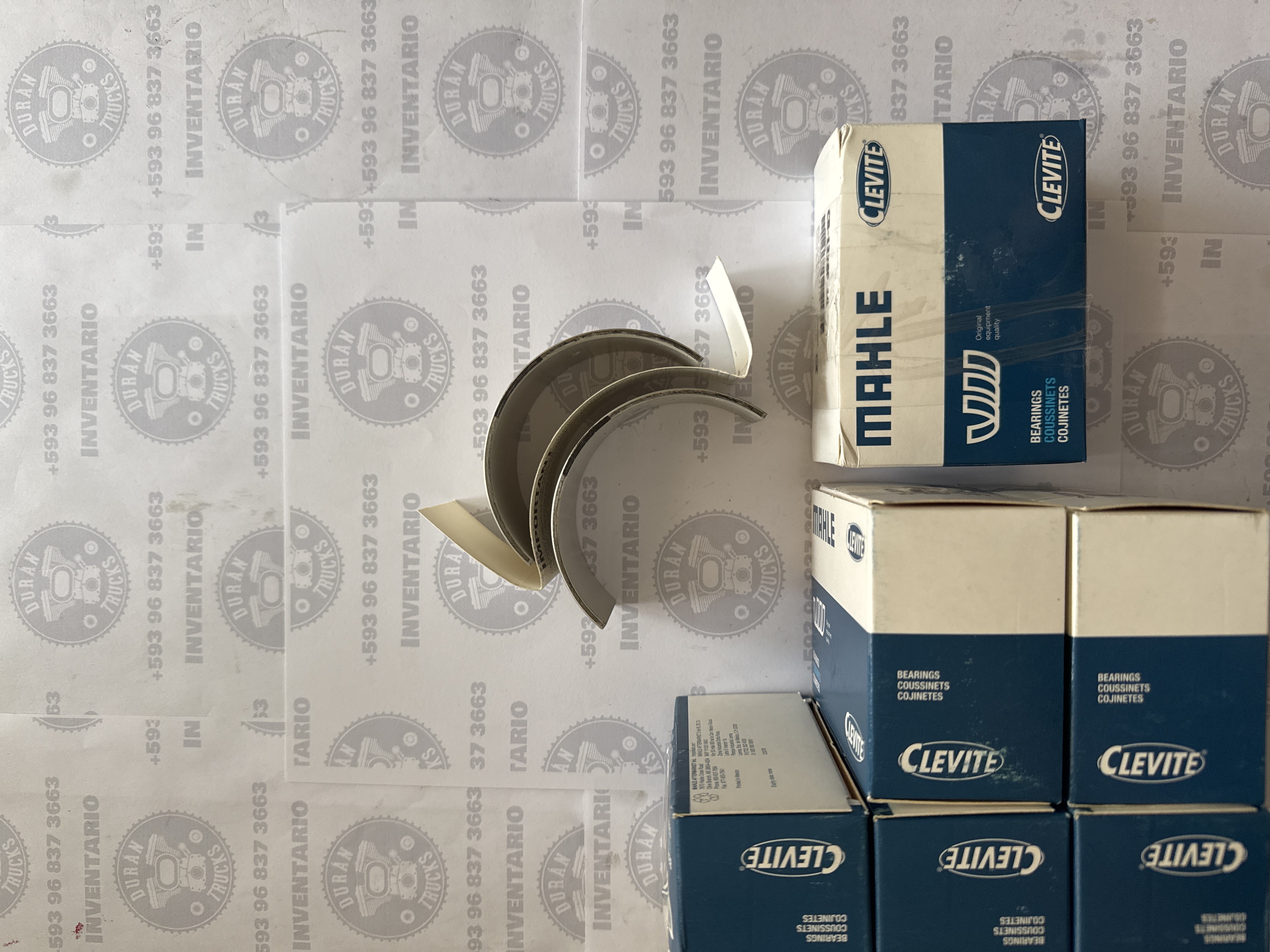 KIT DE CHAPAS DE BIELA STD CUMMINS NTC +10