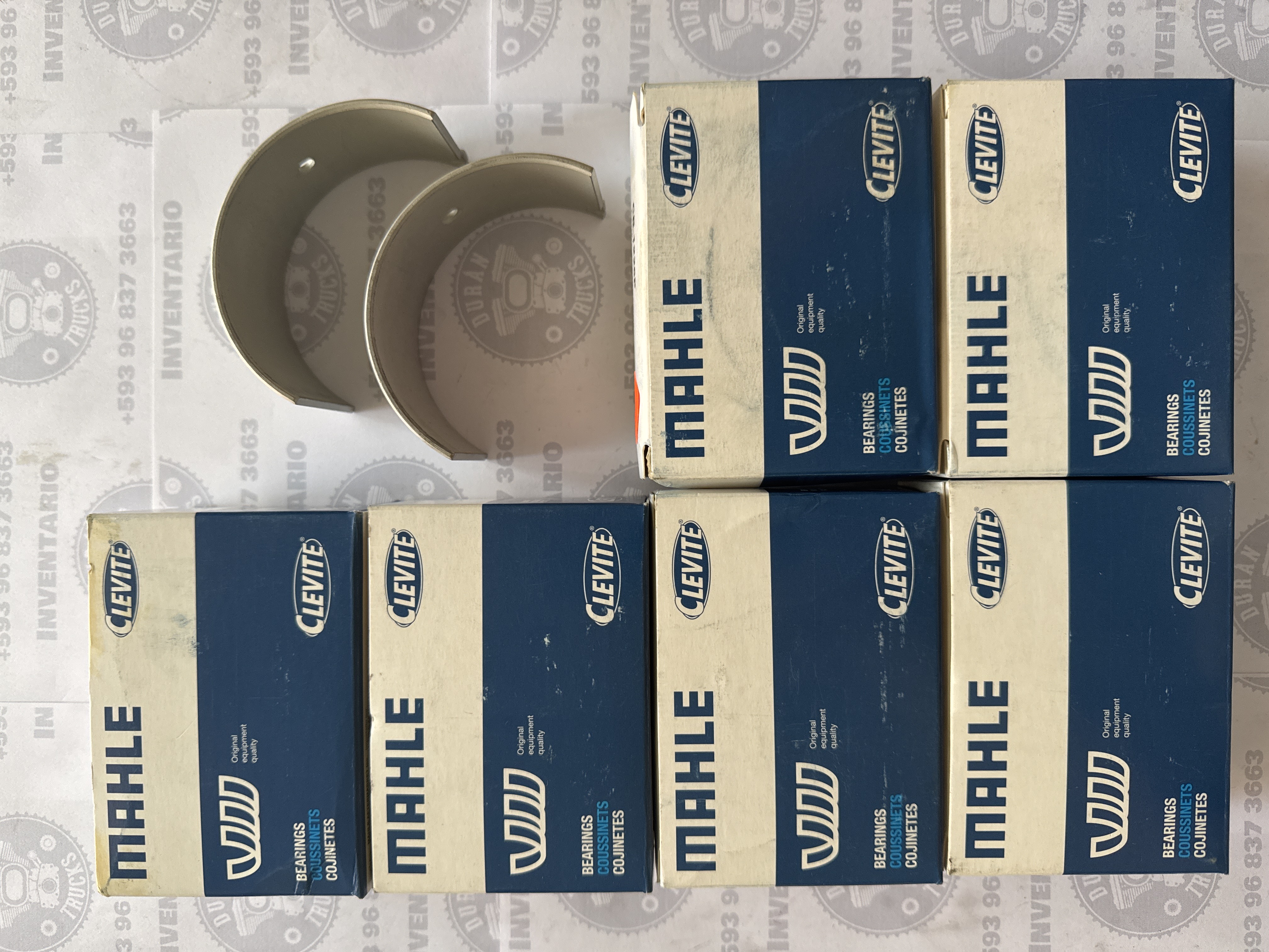 KIT DE CHAPAS DE BIELA STD CUMMINS NTC STD