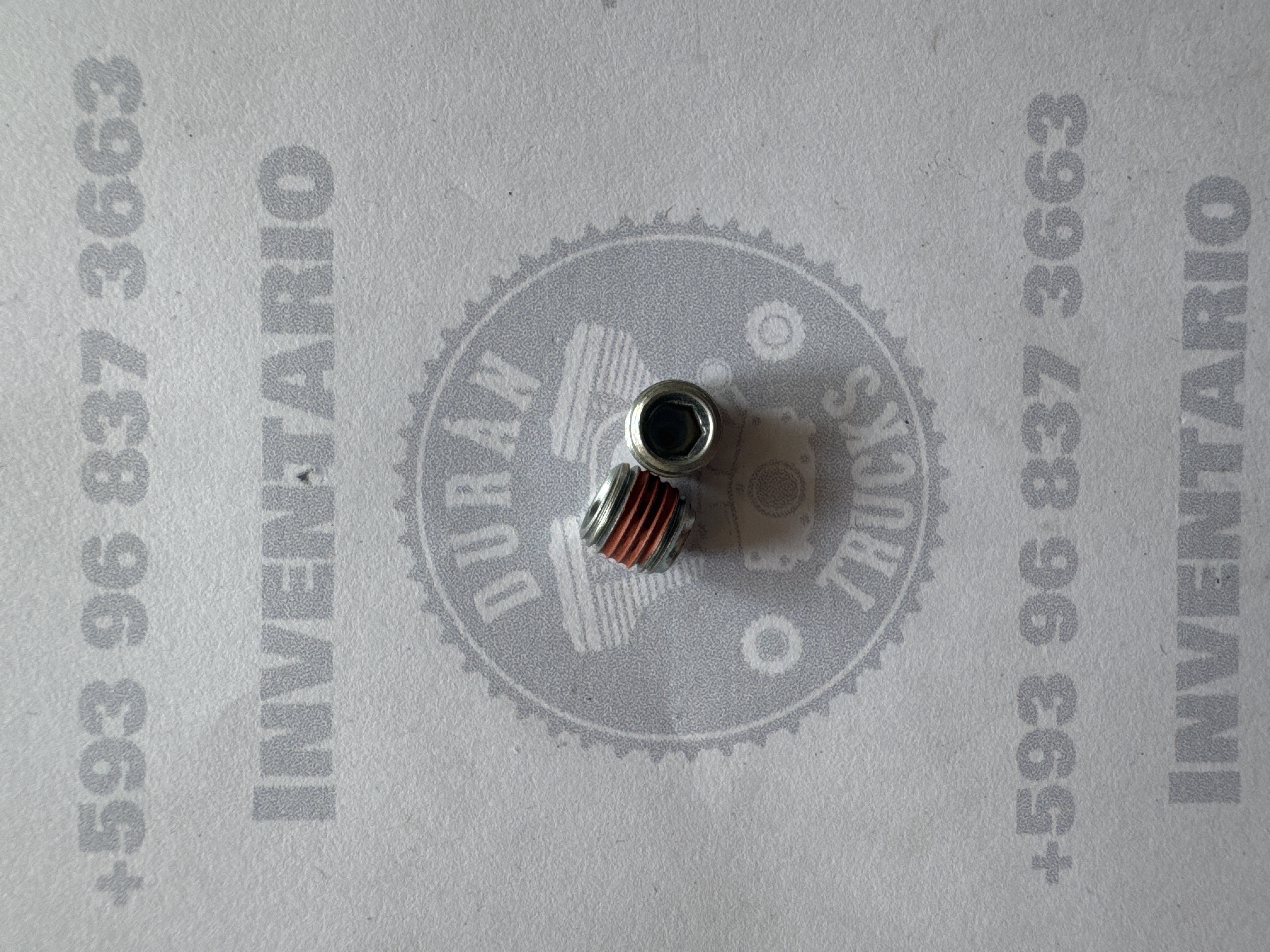 TAPONE DE BLOCK Y CABEZOTE 1/16" DE ROSCA DEL MACK