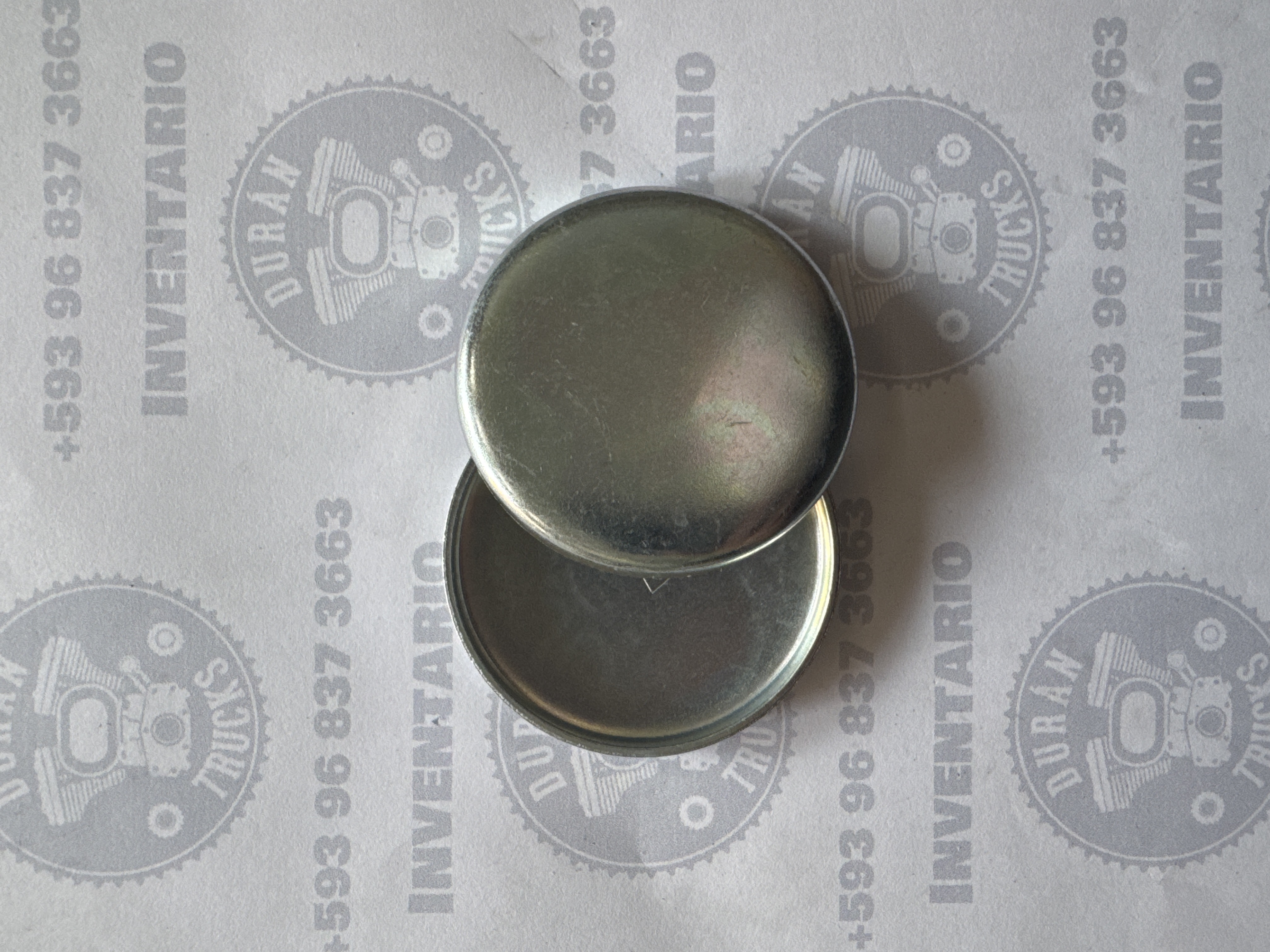 TAPON DEL BLOCK Y CABEZOTE 2 1/4" o 58 mm CUMMINS 6BT - 4BT - ISB - QSB Y DE CABEZOTE DE 6CT - ISC   - foto 2