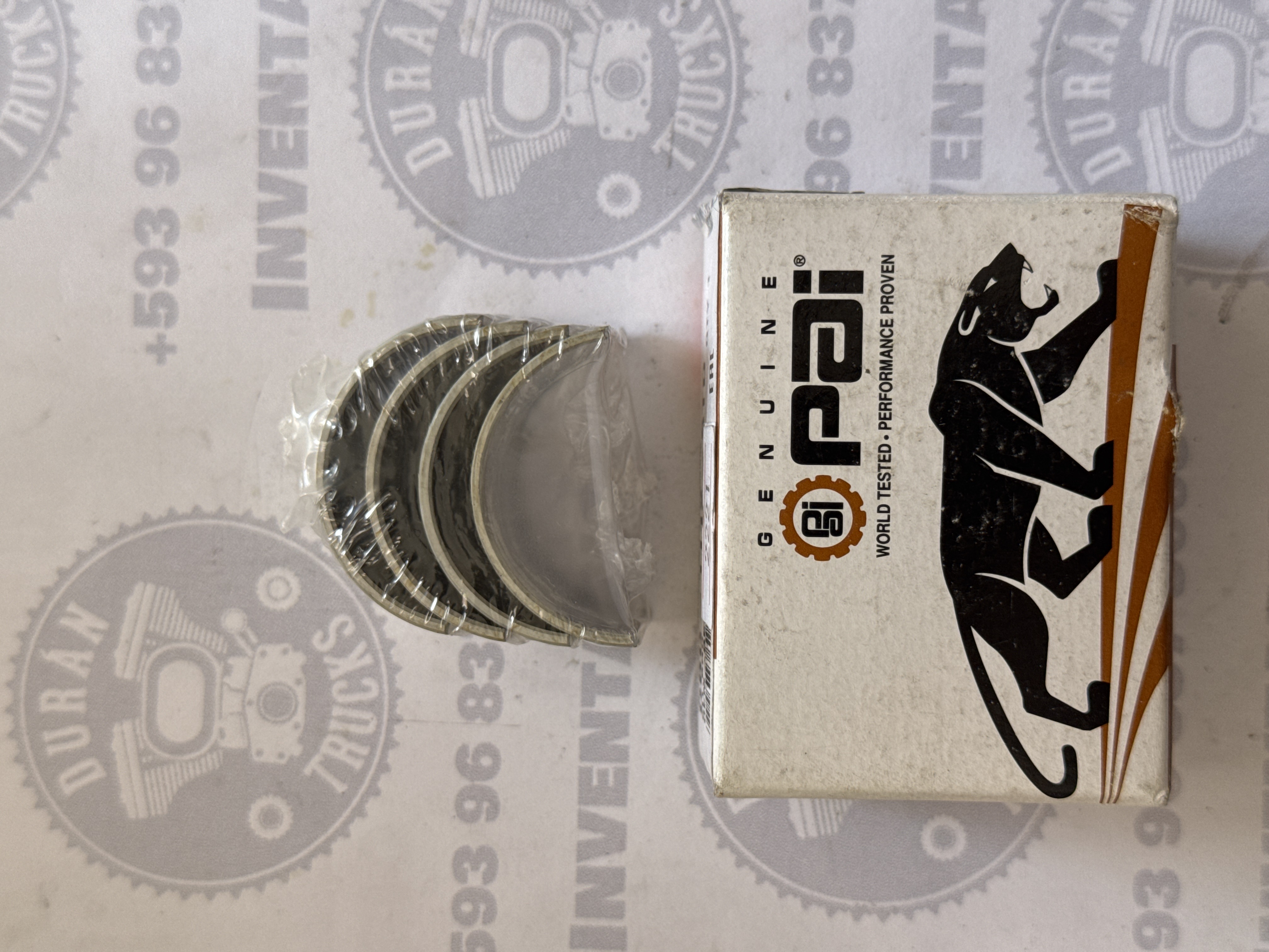 KIT DE CHAPAS STD PARA DOS BRAZOS PISTONES MIDLAND VARGA