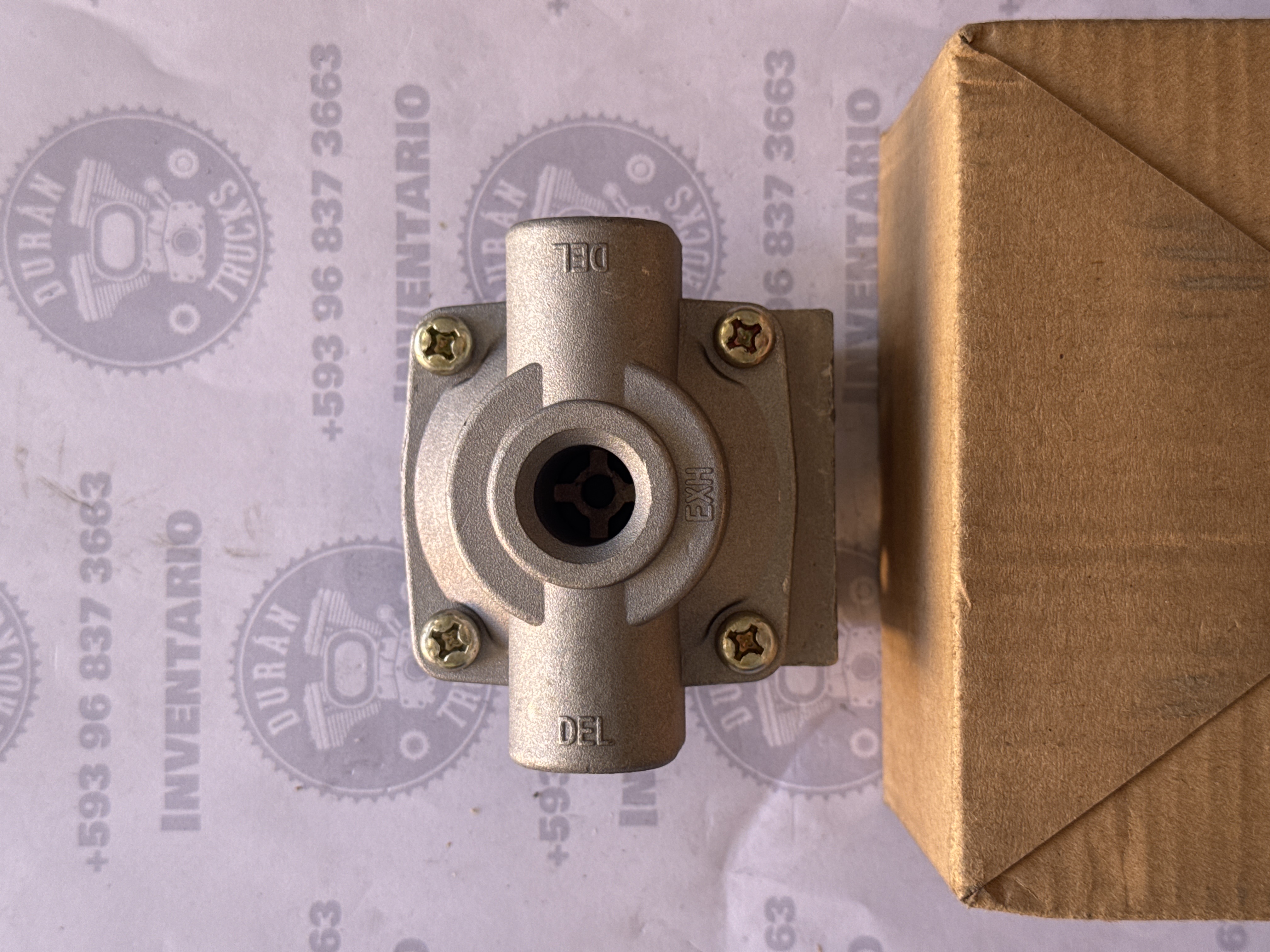 VALVULA CHILLONA QR-1 3/8 X 3/8