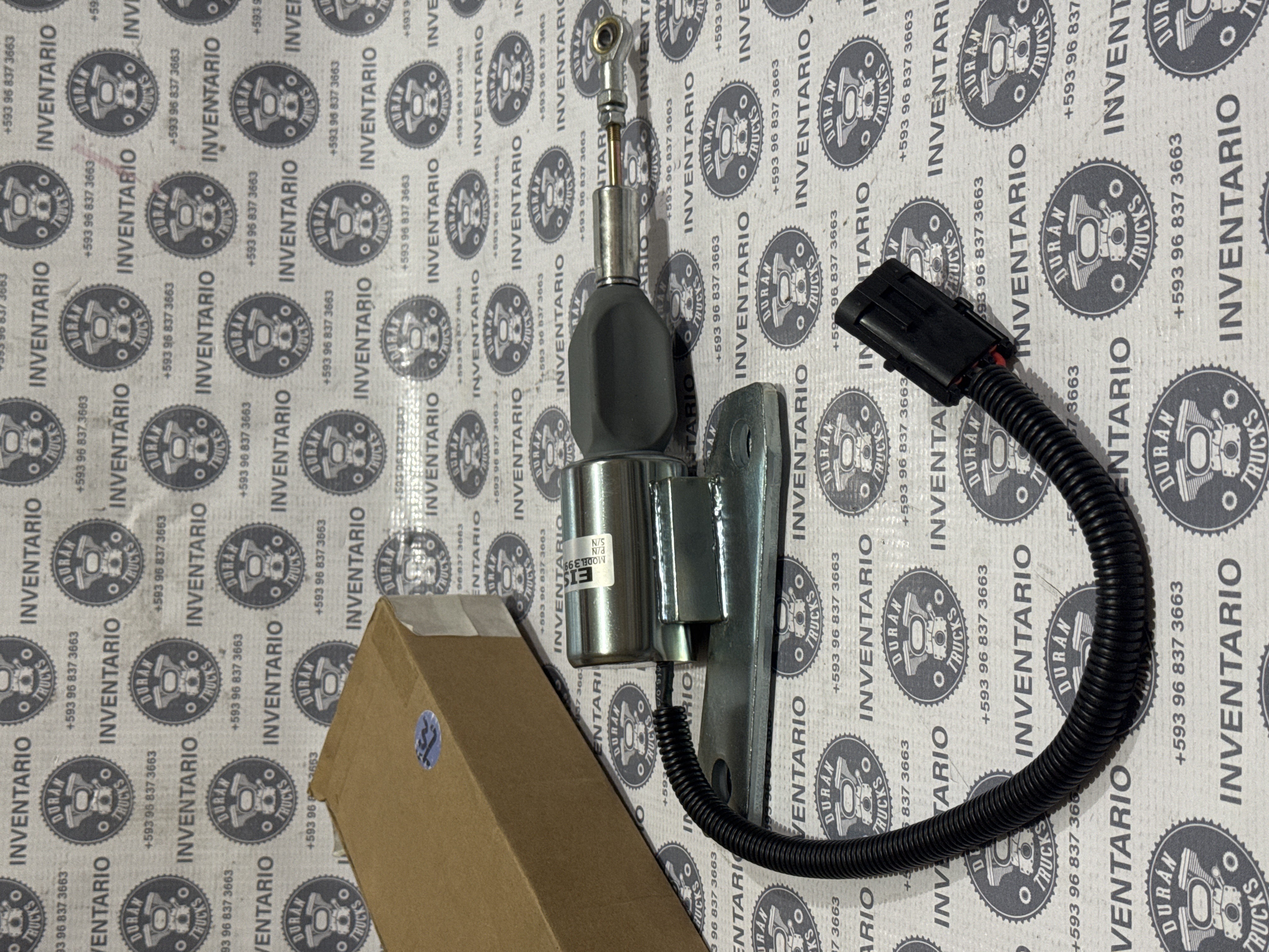 VALVULA SELENOIDE DE APAGADO DE MOTOR ISB 12V