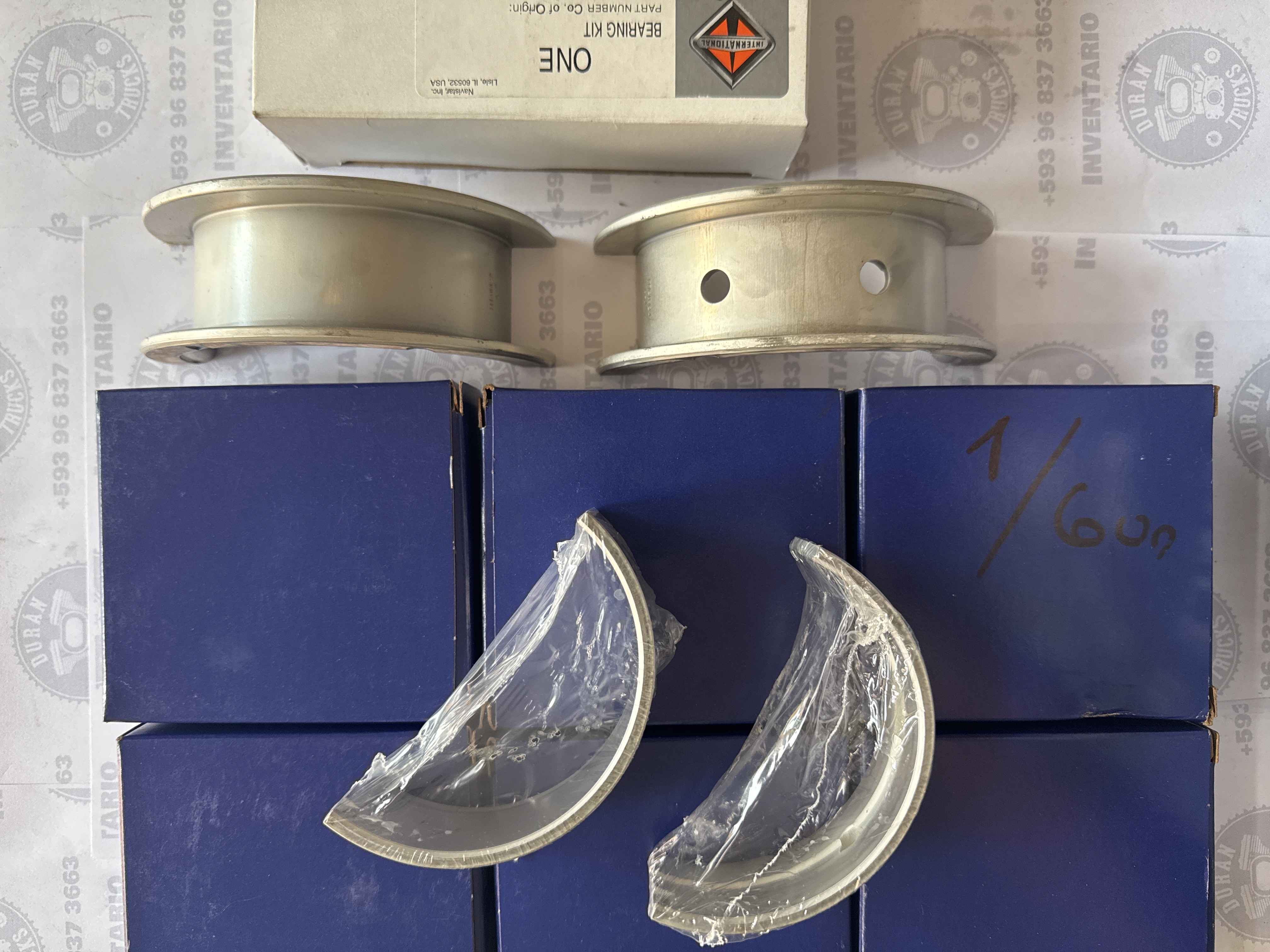 KIT DE CHAPAS DE BANCADA INTERNATIONAL DT466E 2002-2022