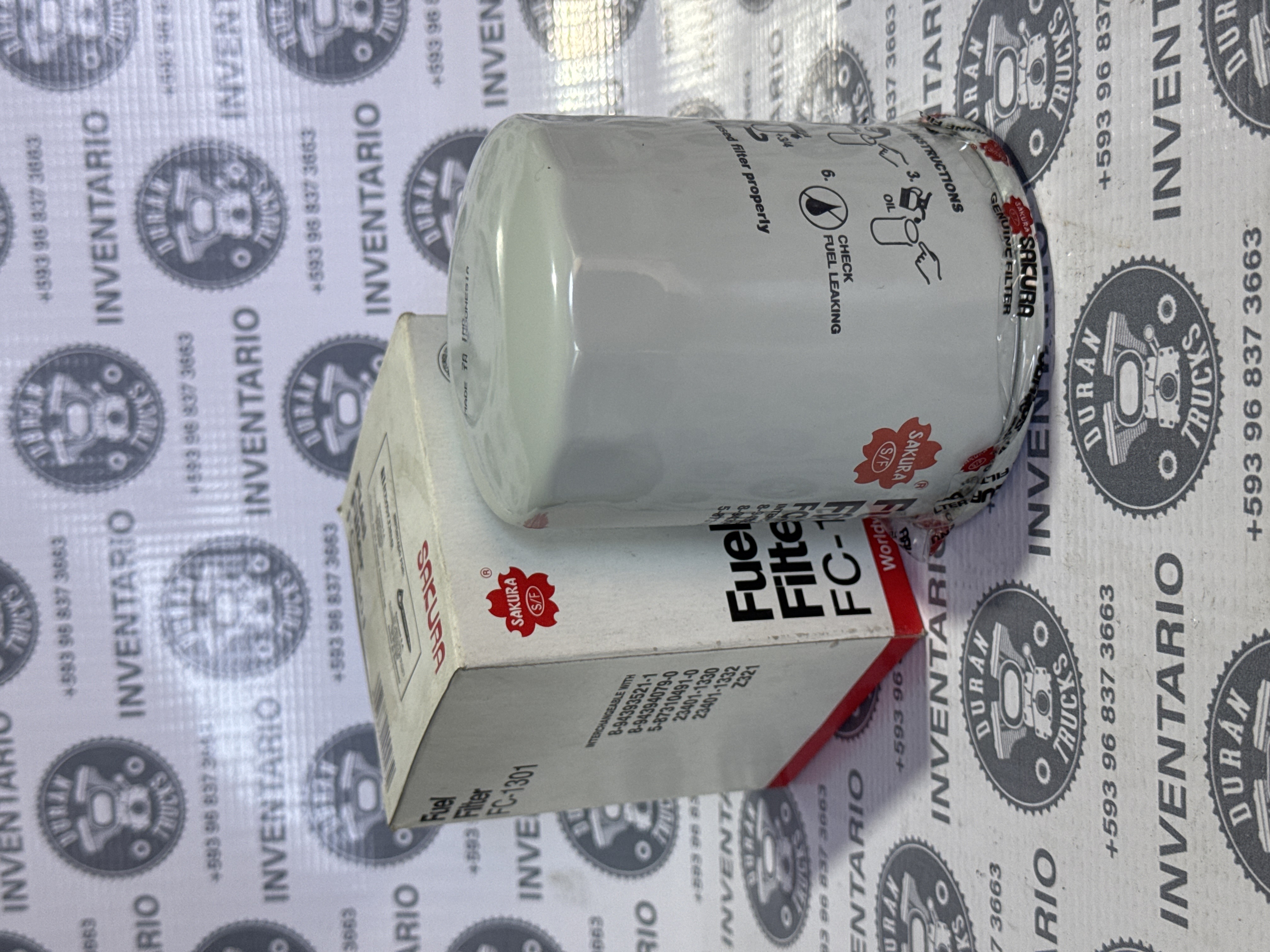 FILTRO DE COMBUSTIBLE HINO FC GD GH FF FD ISUZU NPR