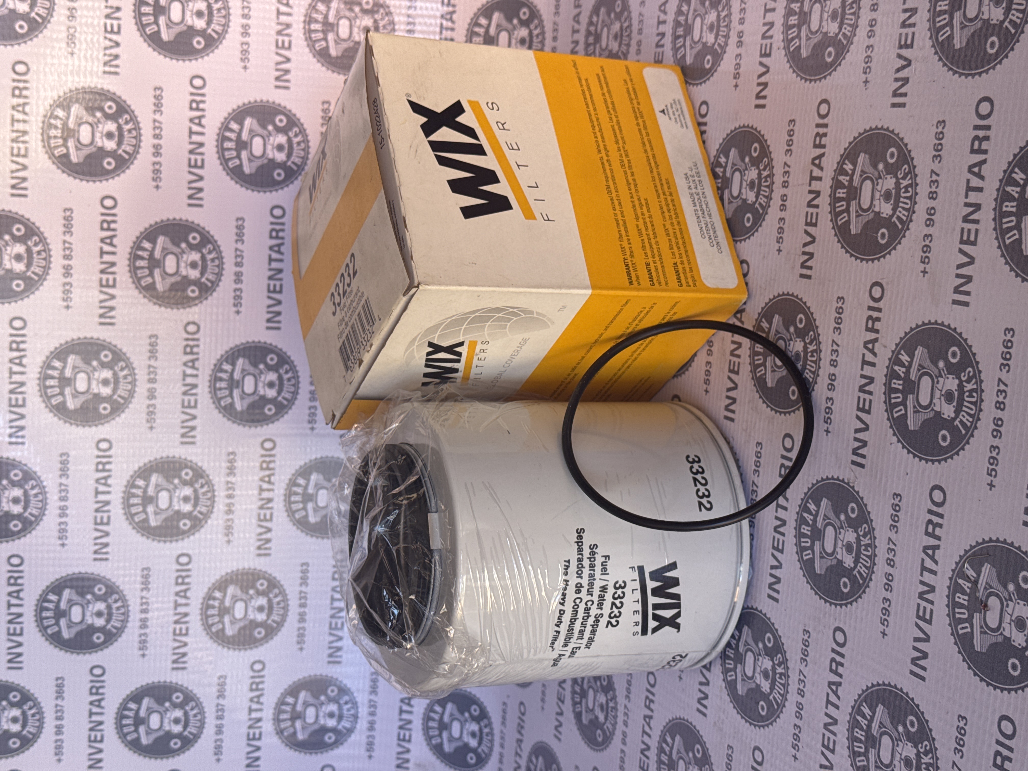 FILTRO DE COMBUSTIBLE INTERNATIONAL 4700  7400 TIPO COCA COLA