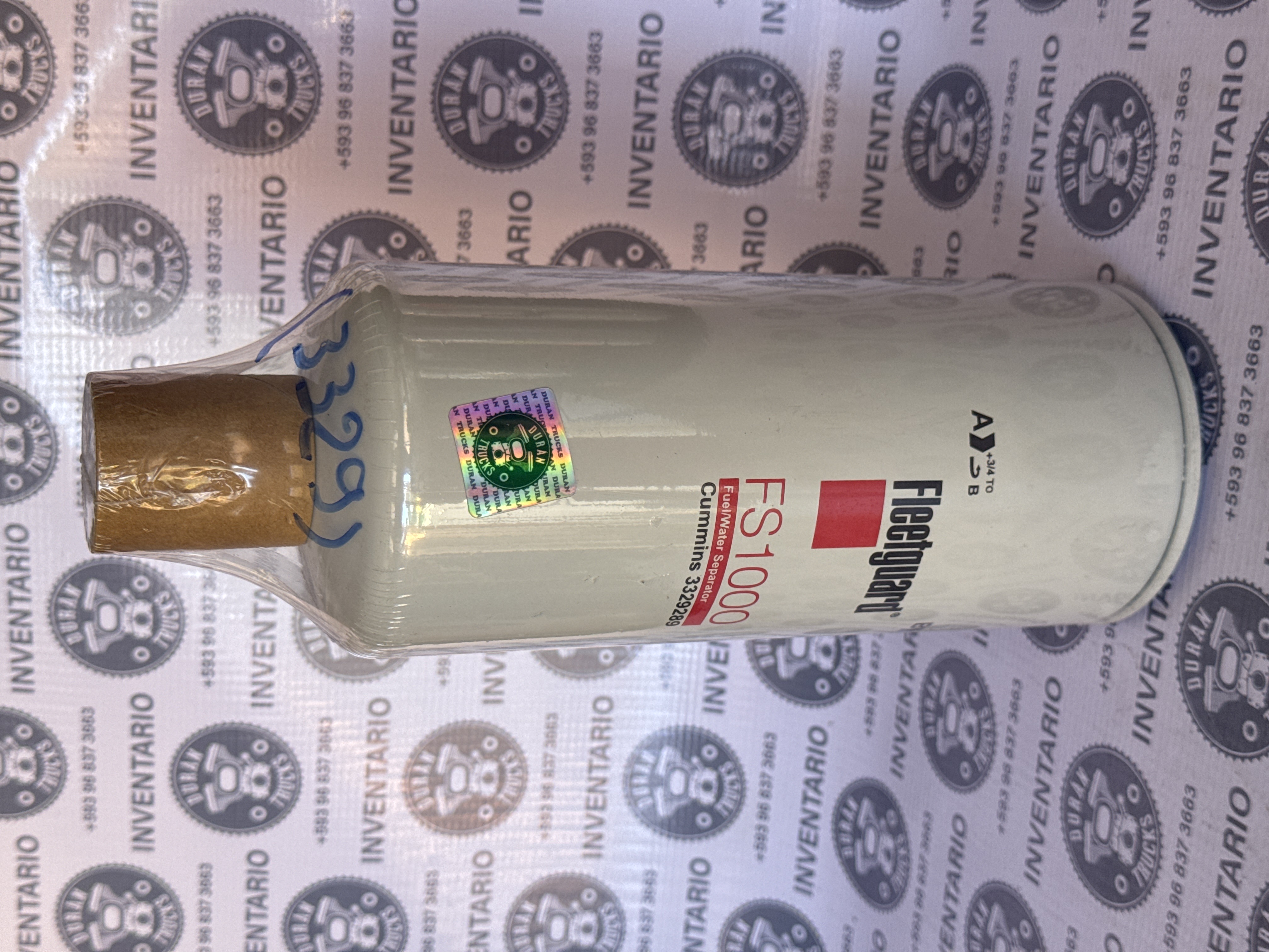 FILTRO DE COMBUSTIBLE CON SEPARADOR DE AGUA