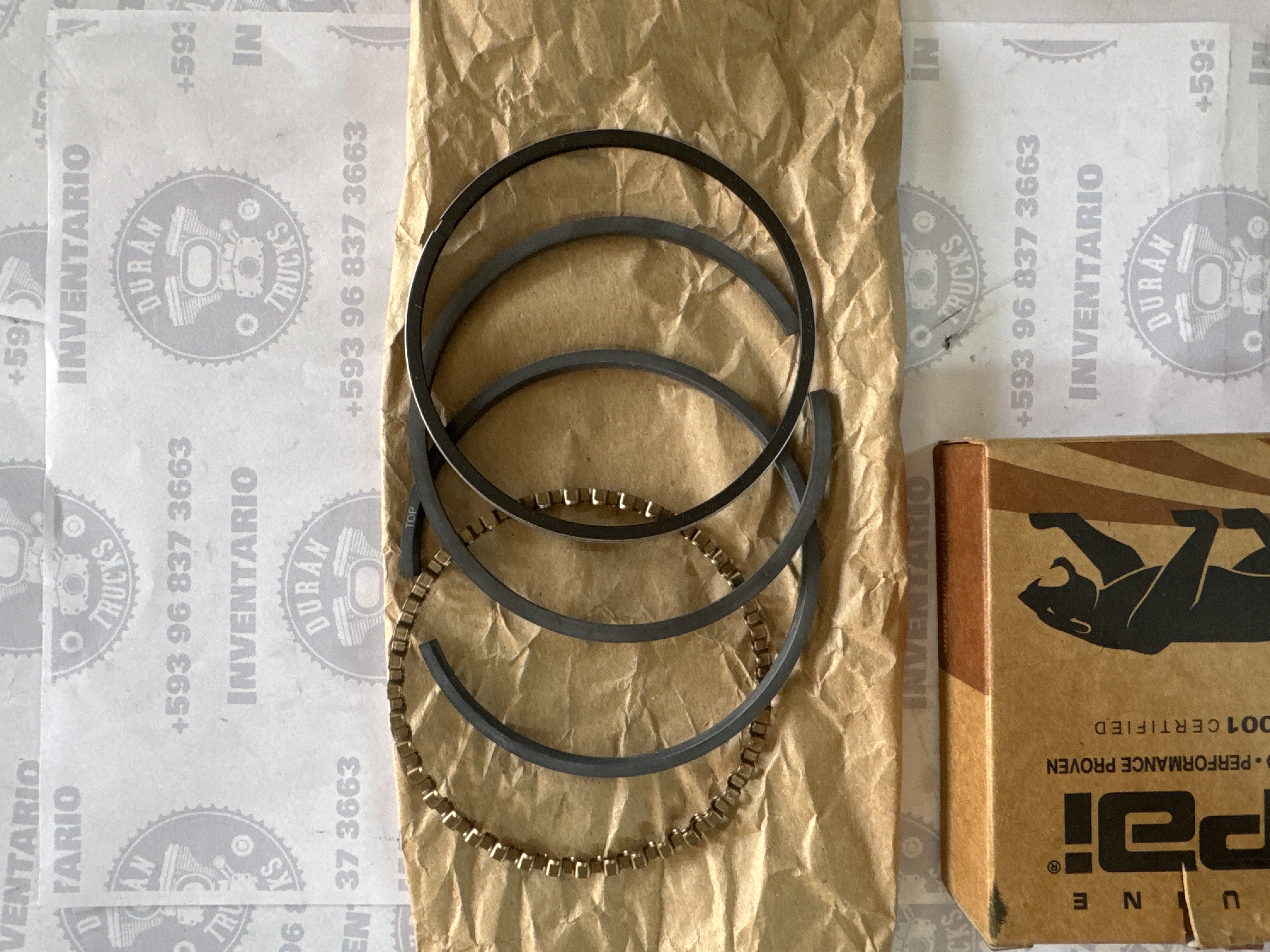 JGO DE RINES STD COMPRESOR CUMMINS 1 PISTON