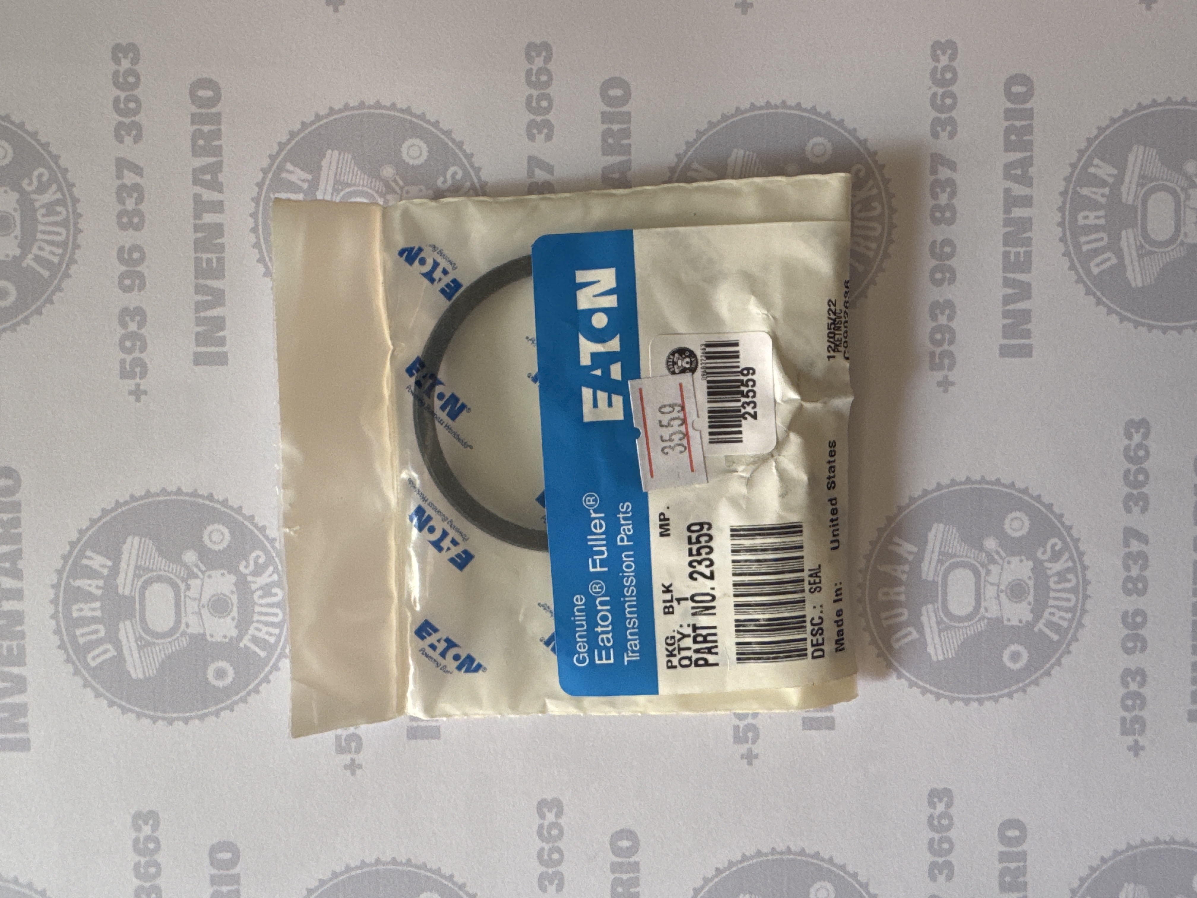 RETEN DEL PILOTO DE CAJA DE CAMBIOS FULLER