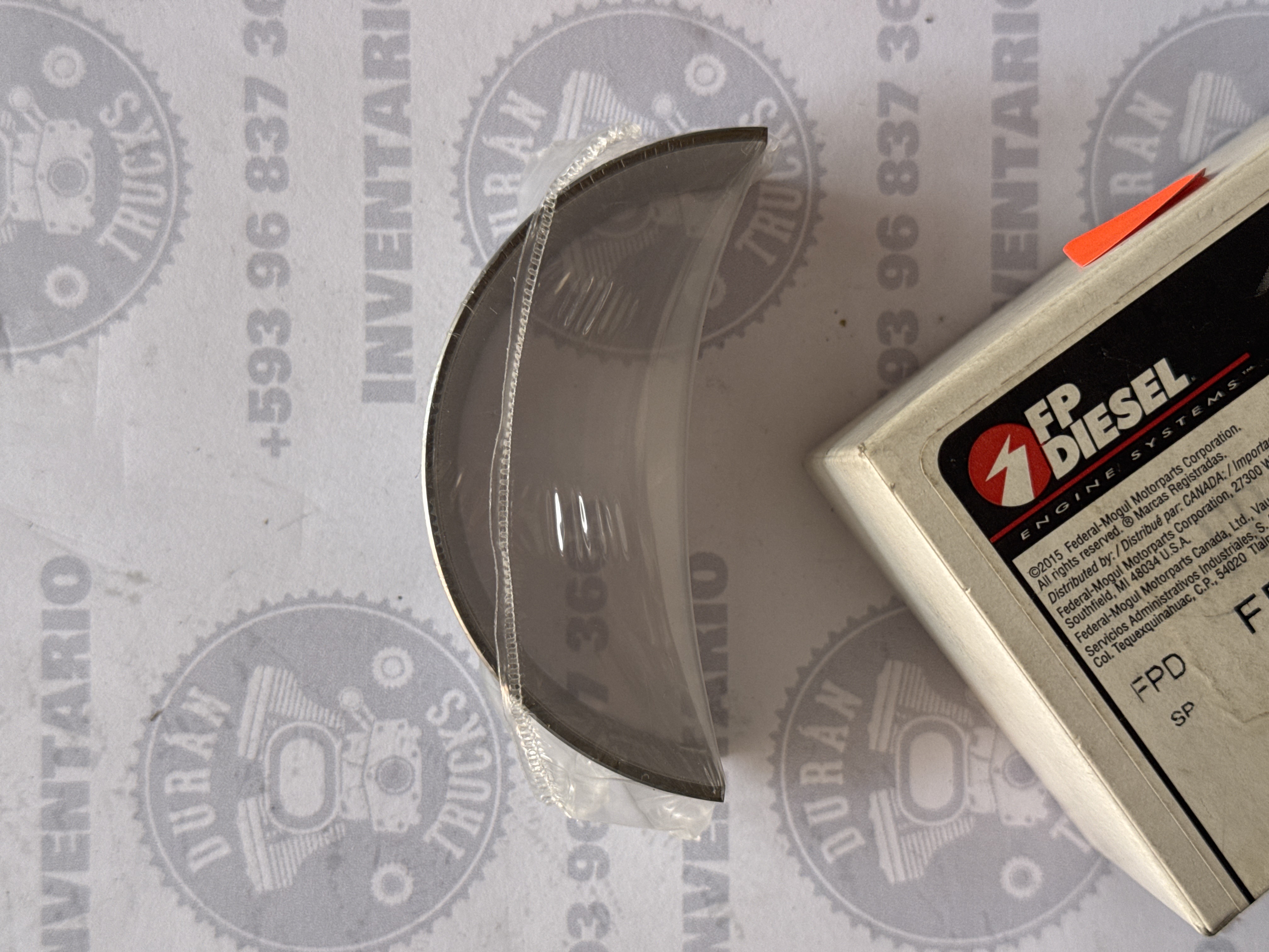 CHAPAS DE BIELA INFERIOR STD CUMMINS 4BT - 6BT - ISB