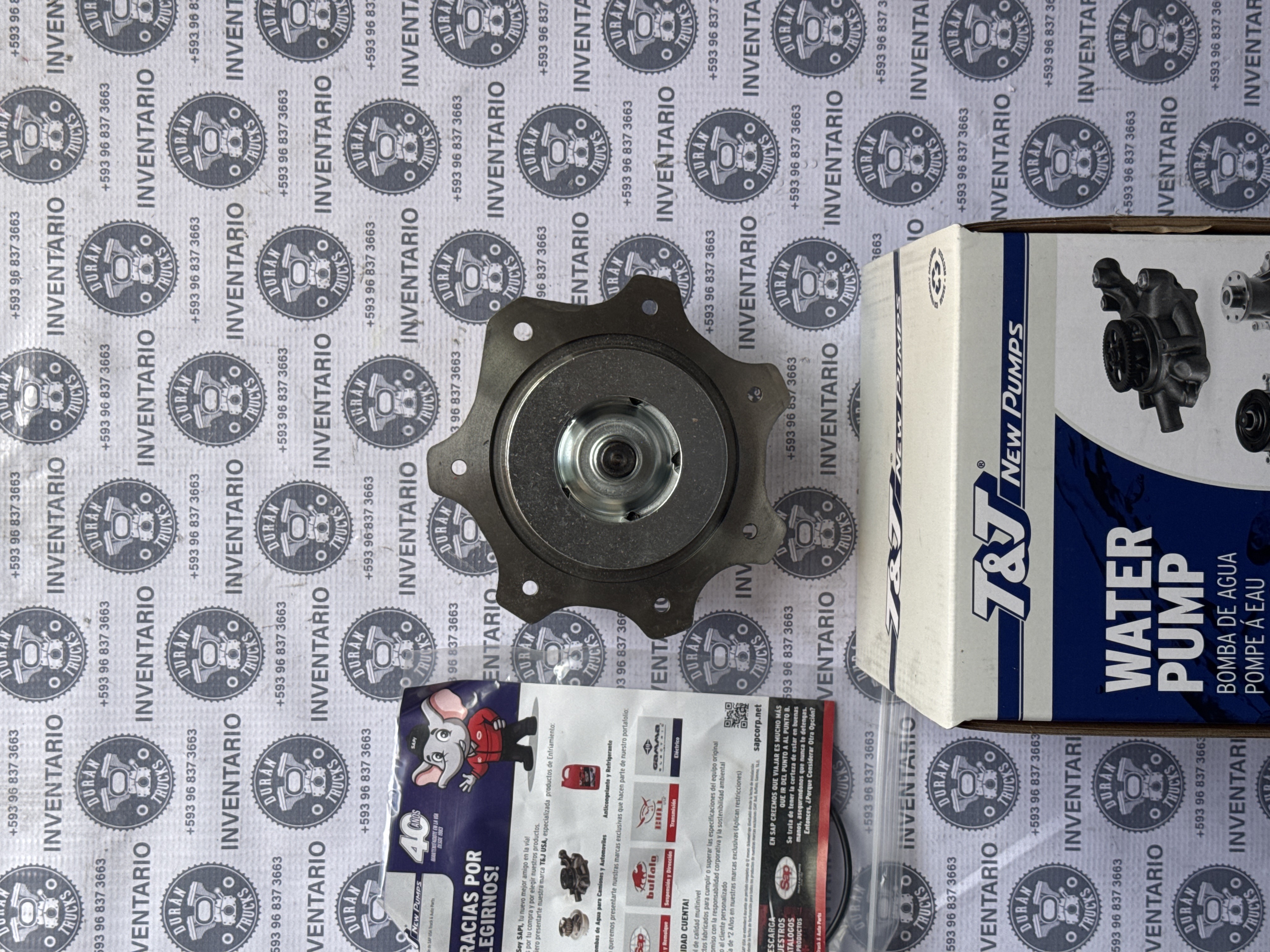 BOMBA DE AGUA MOTOR INTERNATIONAL DT466 94-202