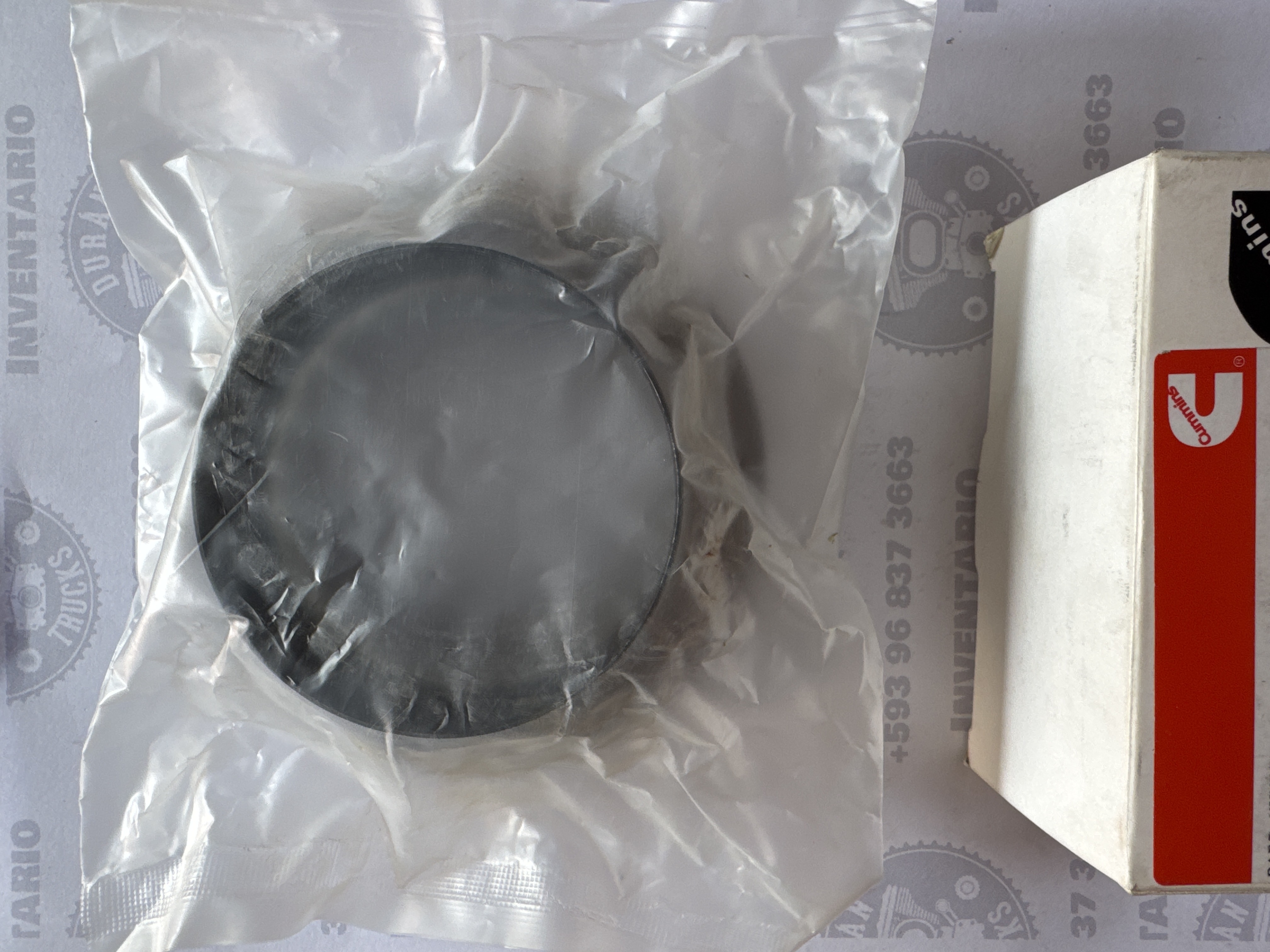 RETEN DELANTERO DEL CIGÜEÑAL KING LONG 6CT8,3 ISC ISL QSC CON PISTA