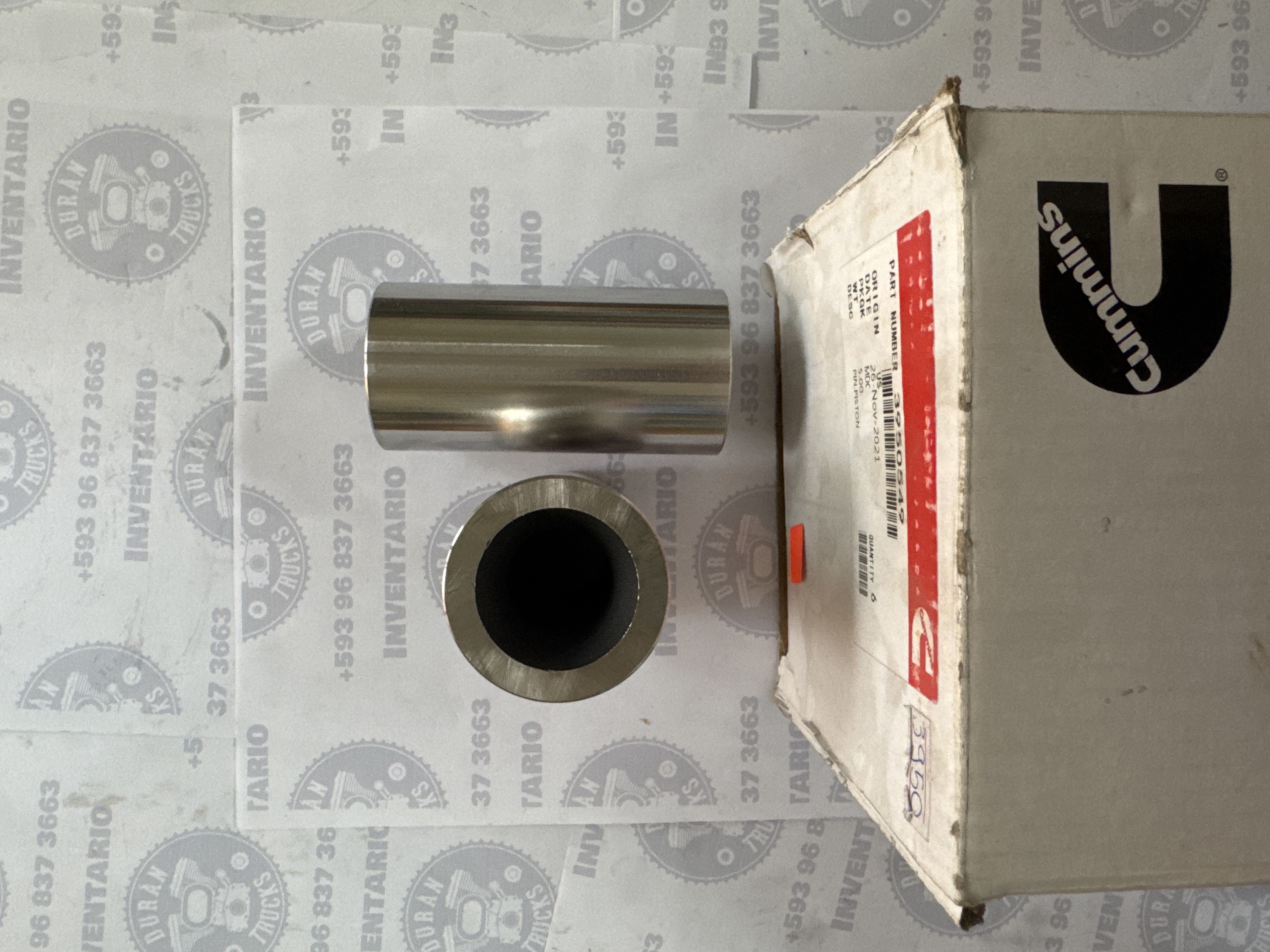 PASADOR DE PISTON MOTOR CUMMINS ISC ISL