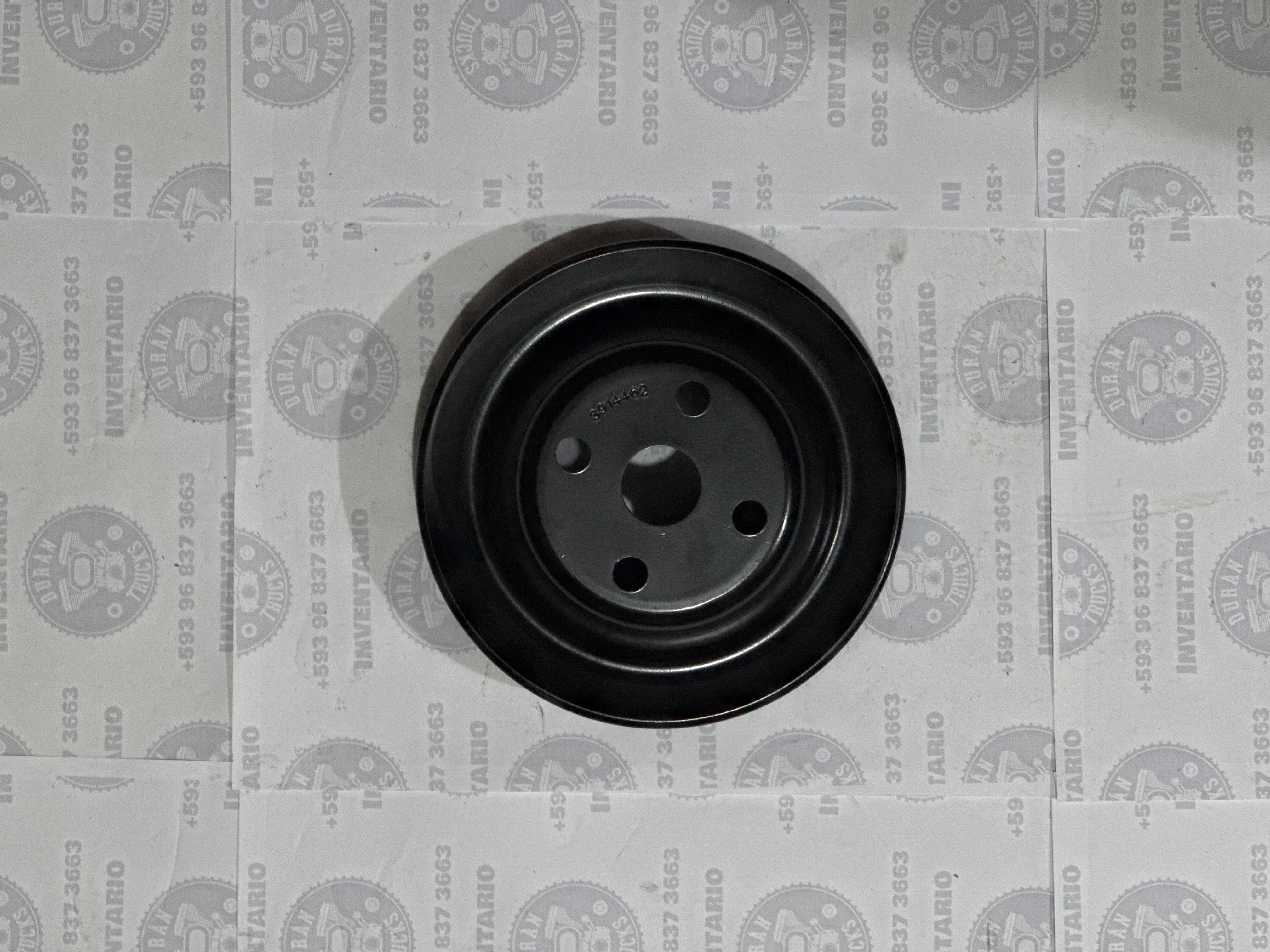 POLEA DE BANDA DEL VENTILADOR MOTOR CUMMINS 4BT-6BT-6CT  158mm - foto 2