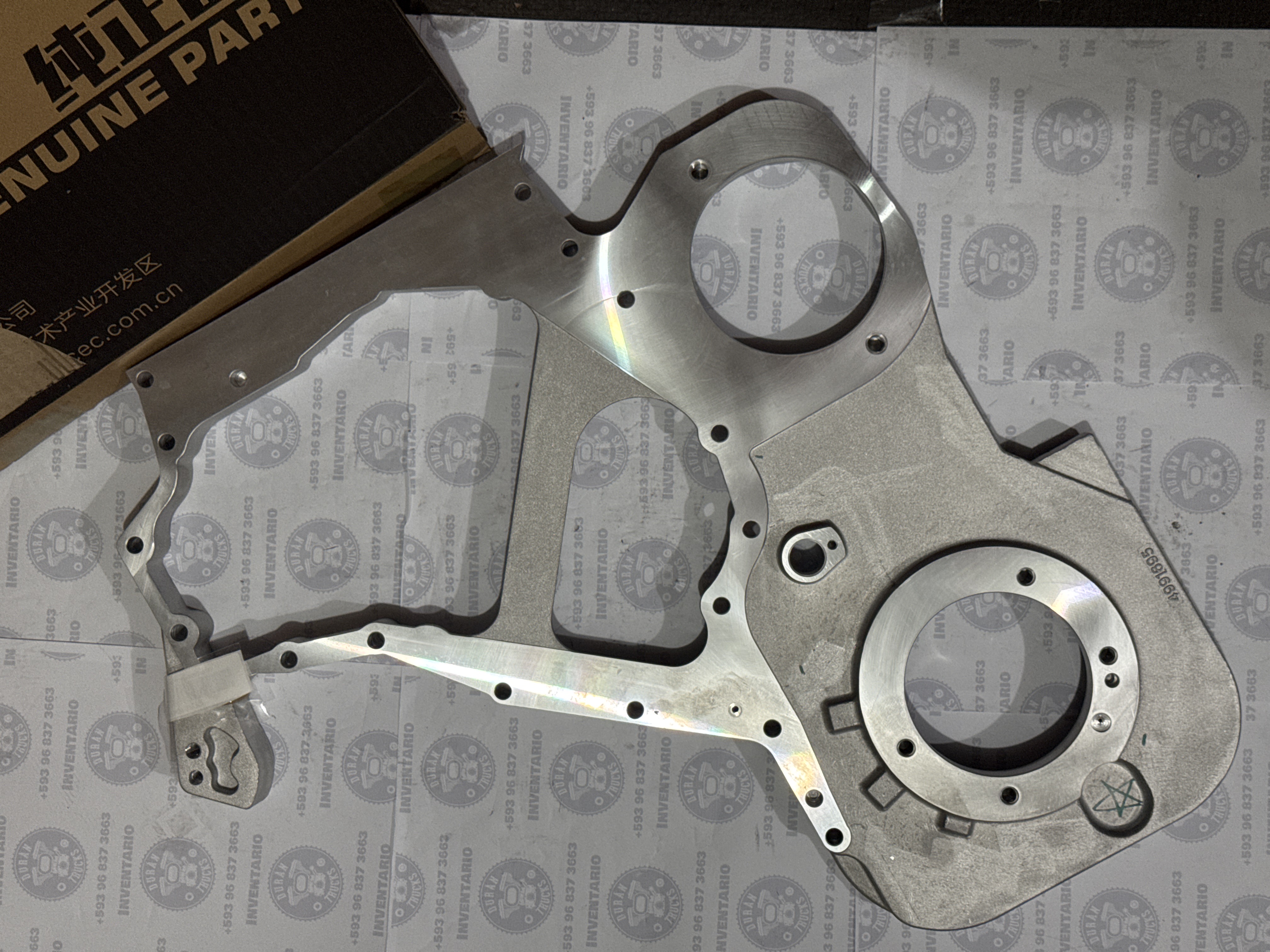 CARCASA DE LA DISTRIBUCION MOTOR CUMMINS ISC ISL  - foto 2